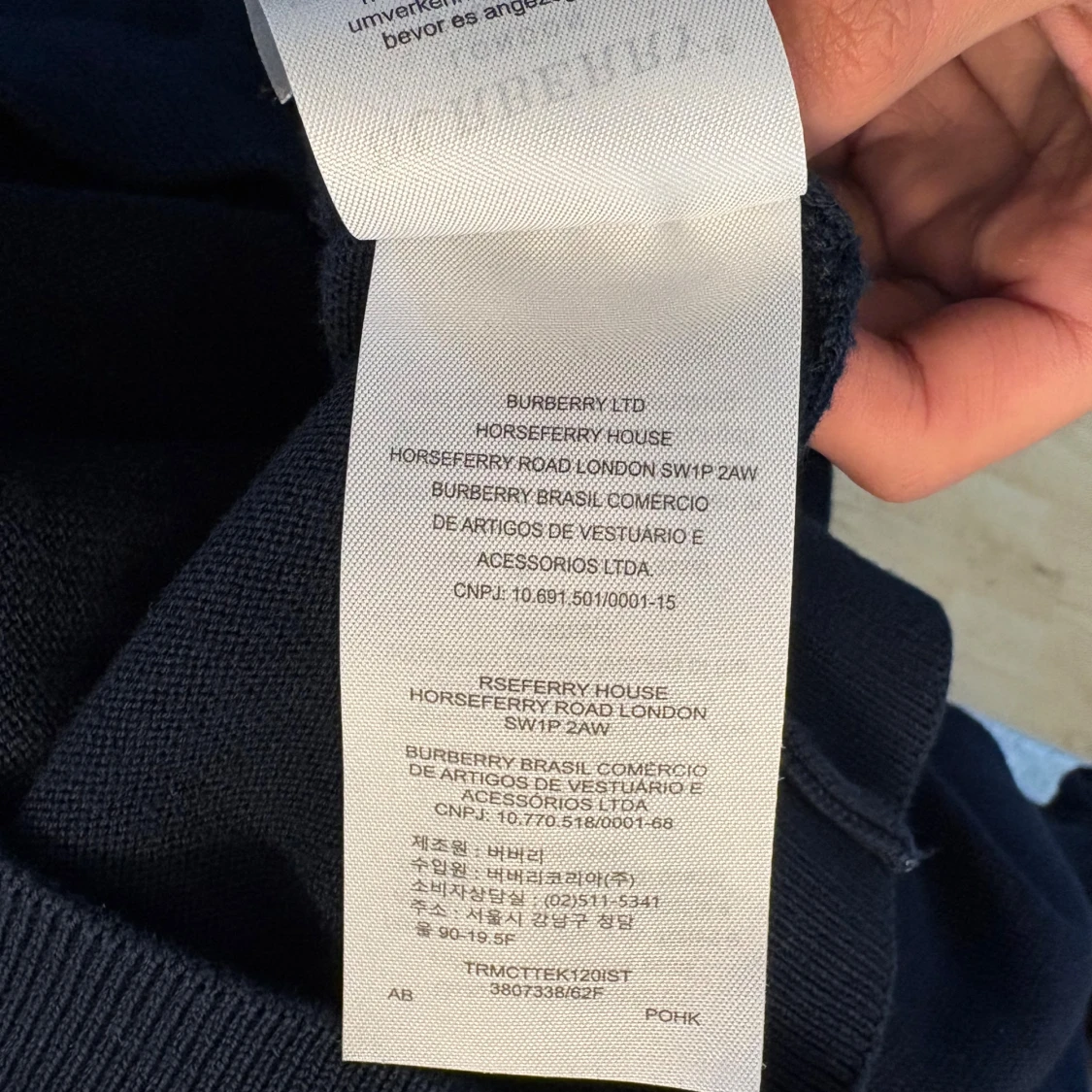 Burberry tröja - 4