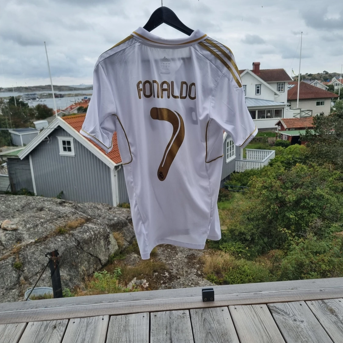Real Madrid Ronaldo 7 Adidas tröja - 1