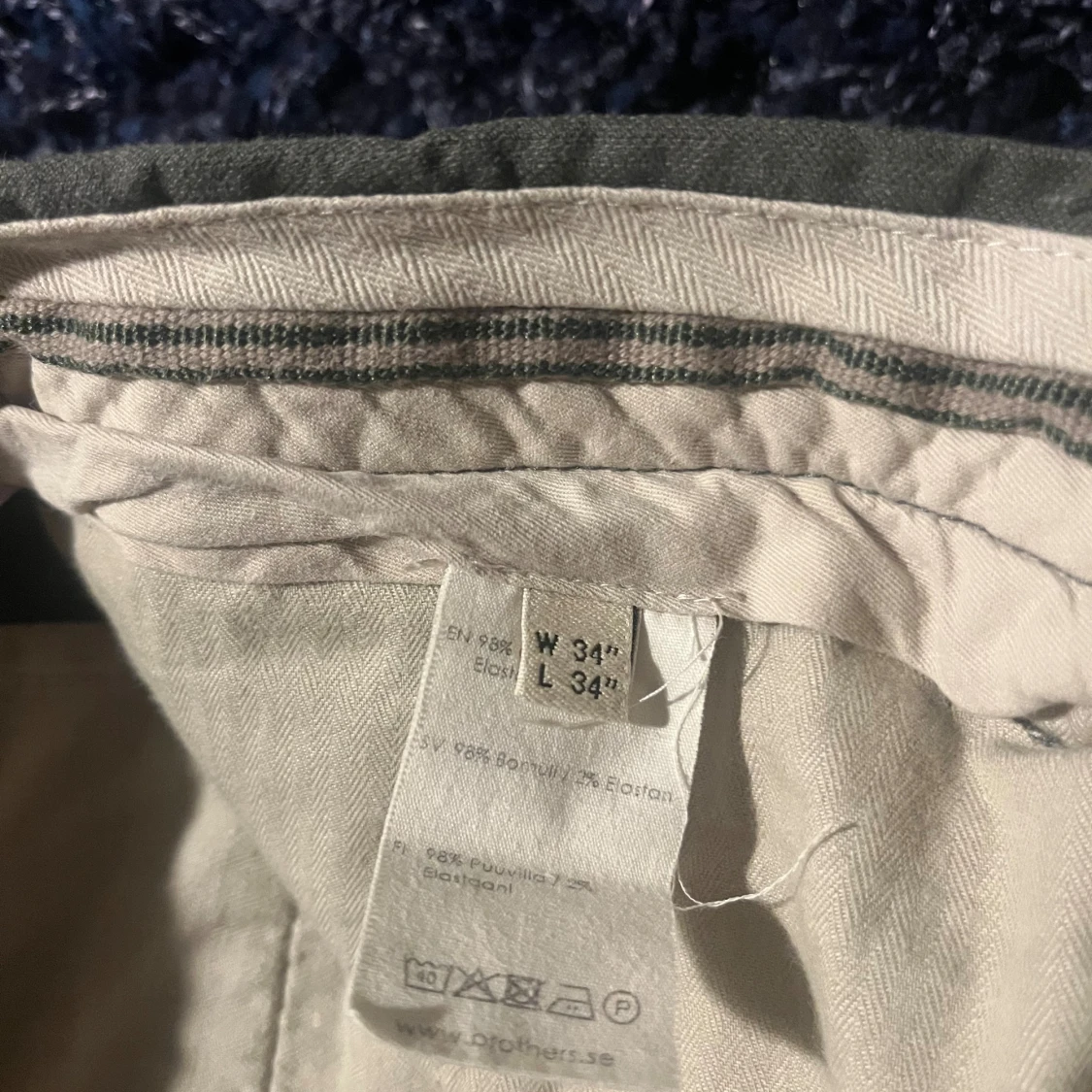 Beige Bowery chinos slim fit - 2