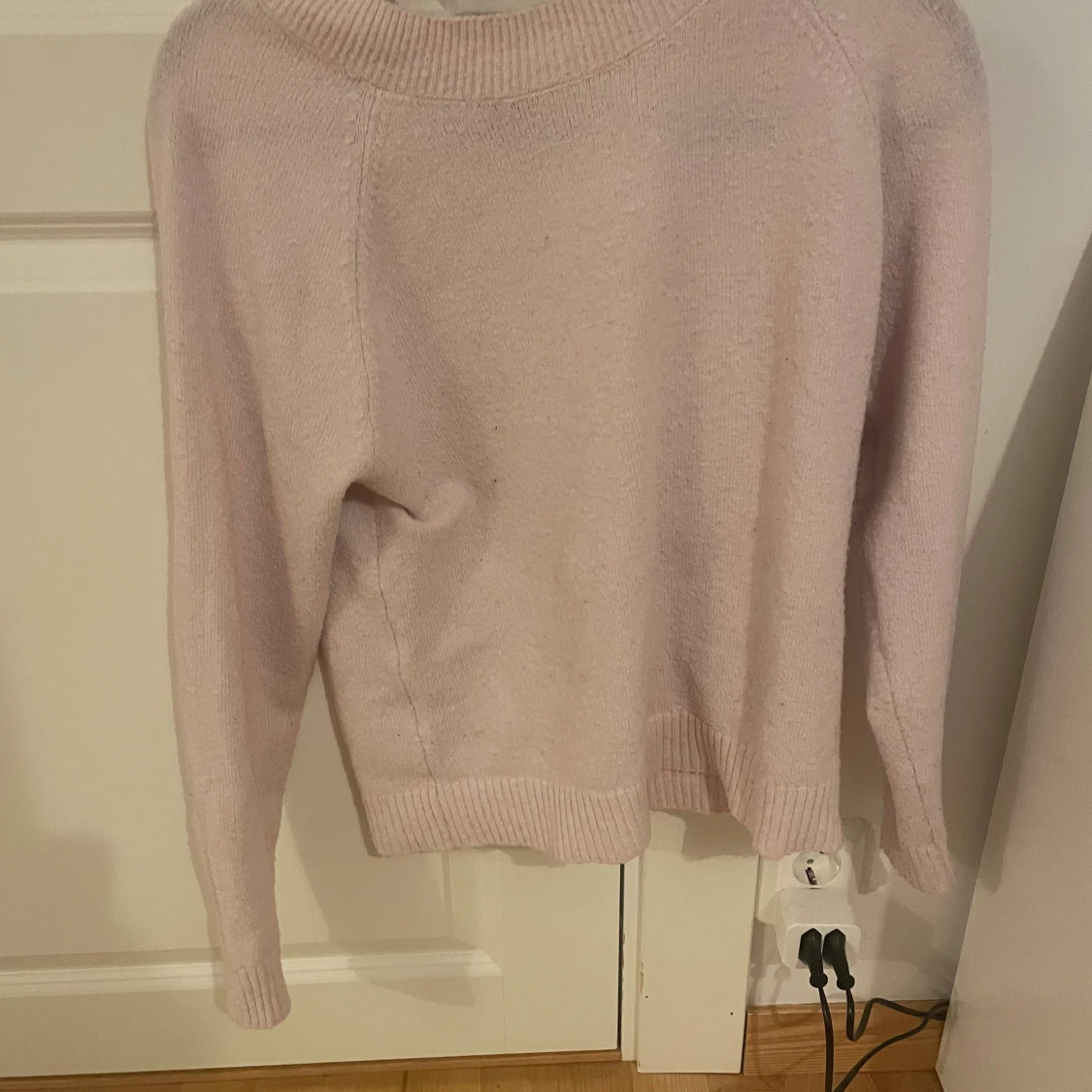 Ljusrosa stickad tröja Vero Moda