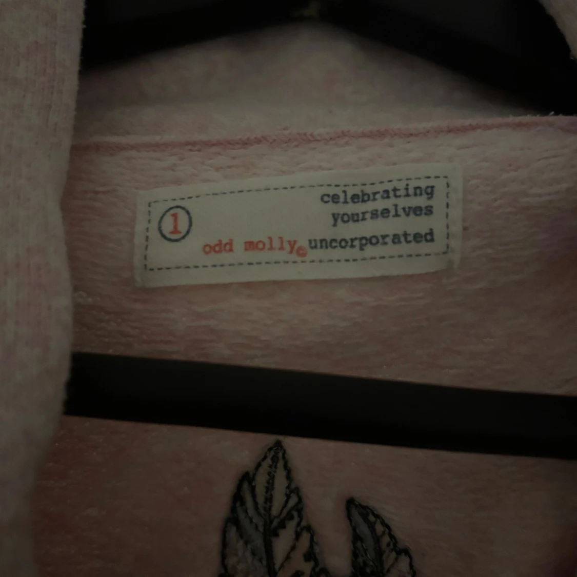 Ljusrosa kofta Odd Molly med rosett - 3