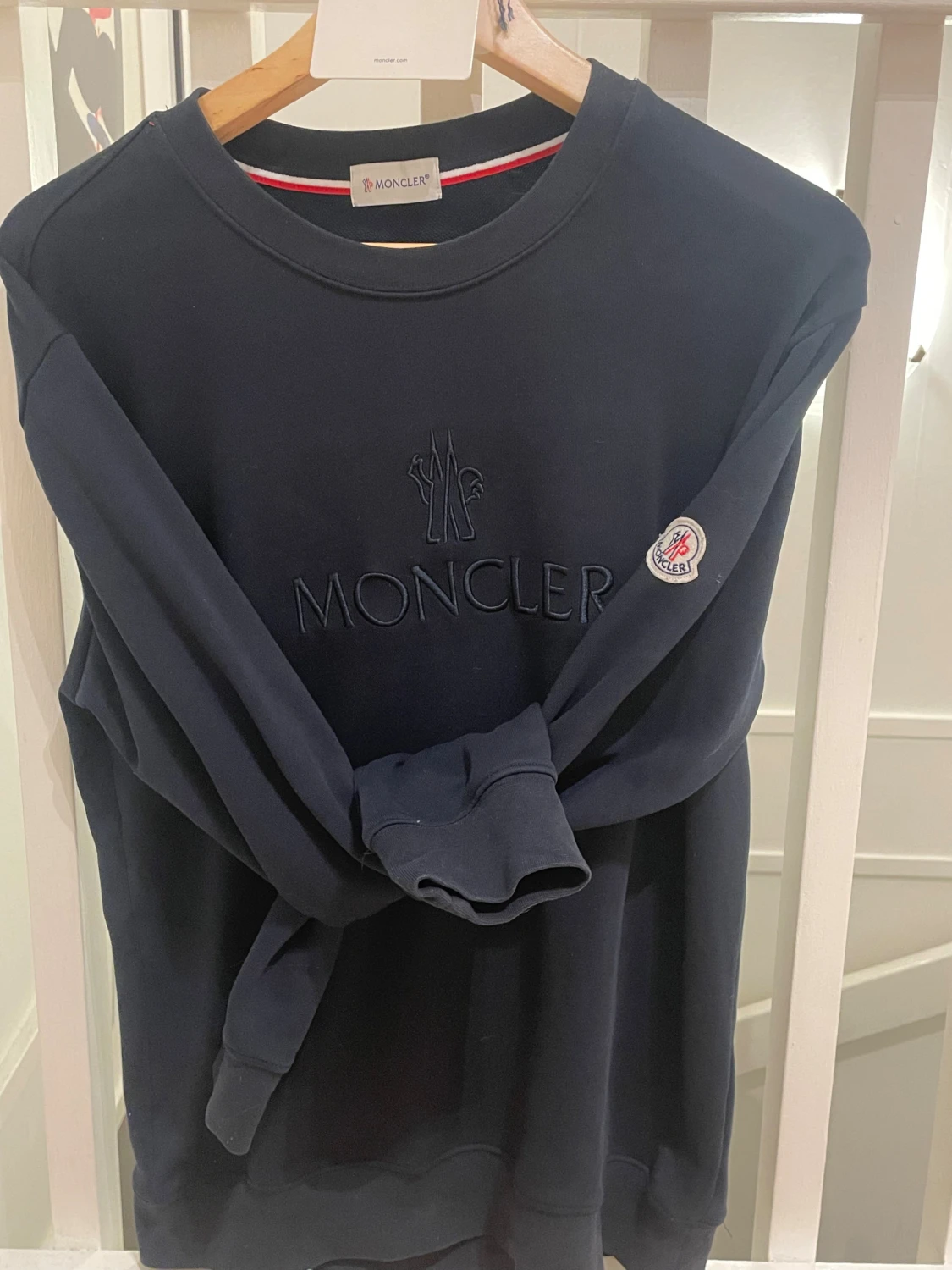 Svart sweatshirt från Moncler - 4
