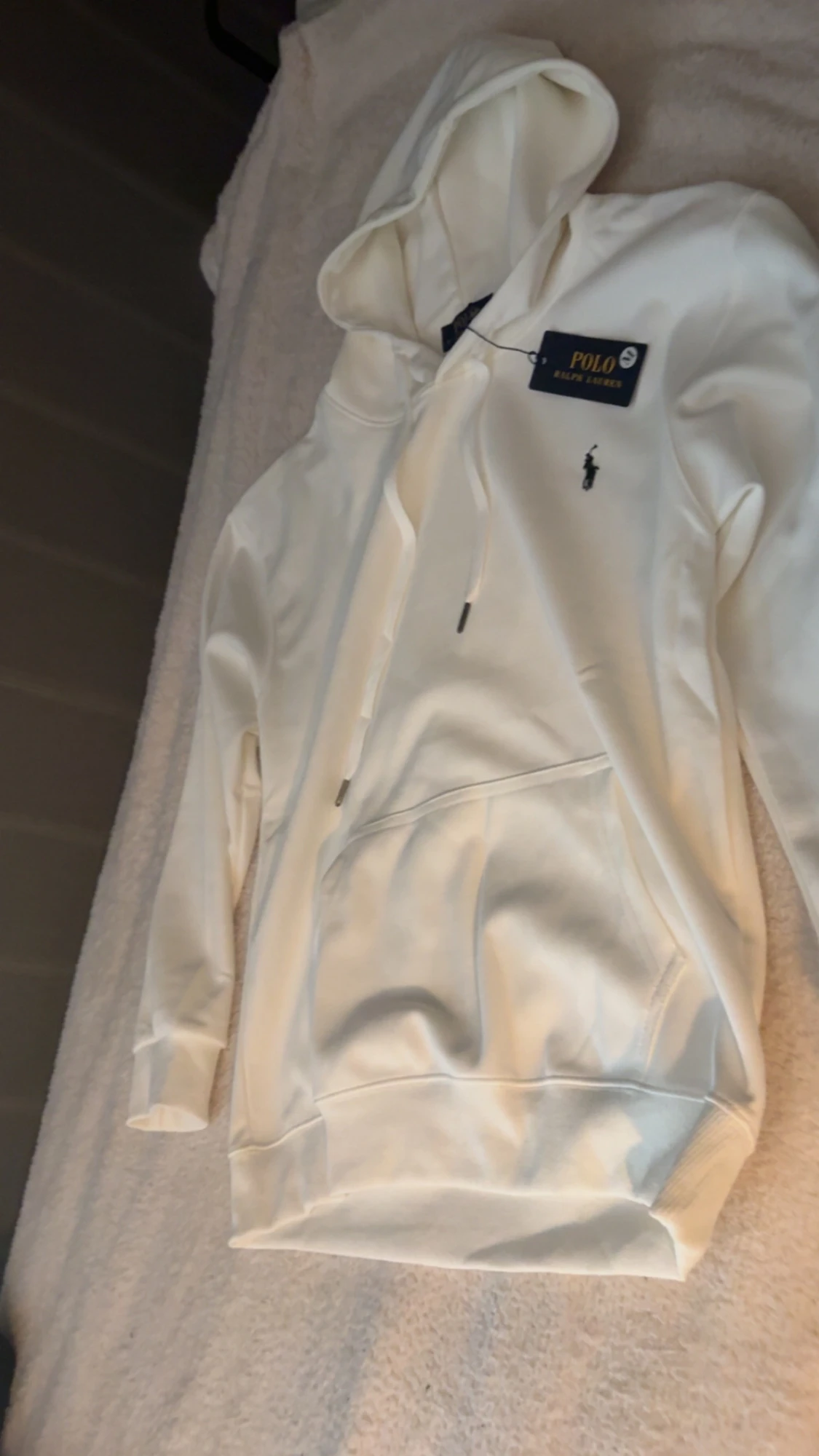 Vit hoodie från Polo Ralph Lauren - 1