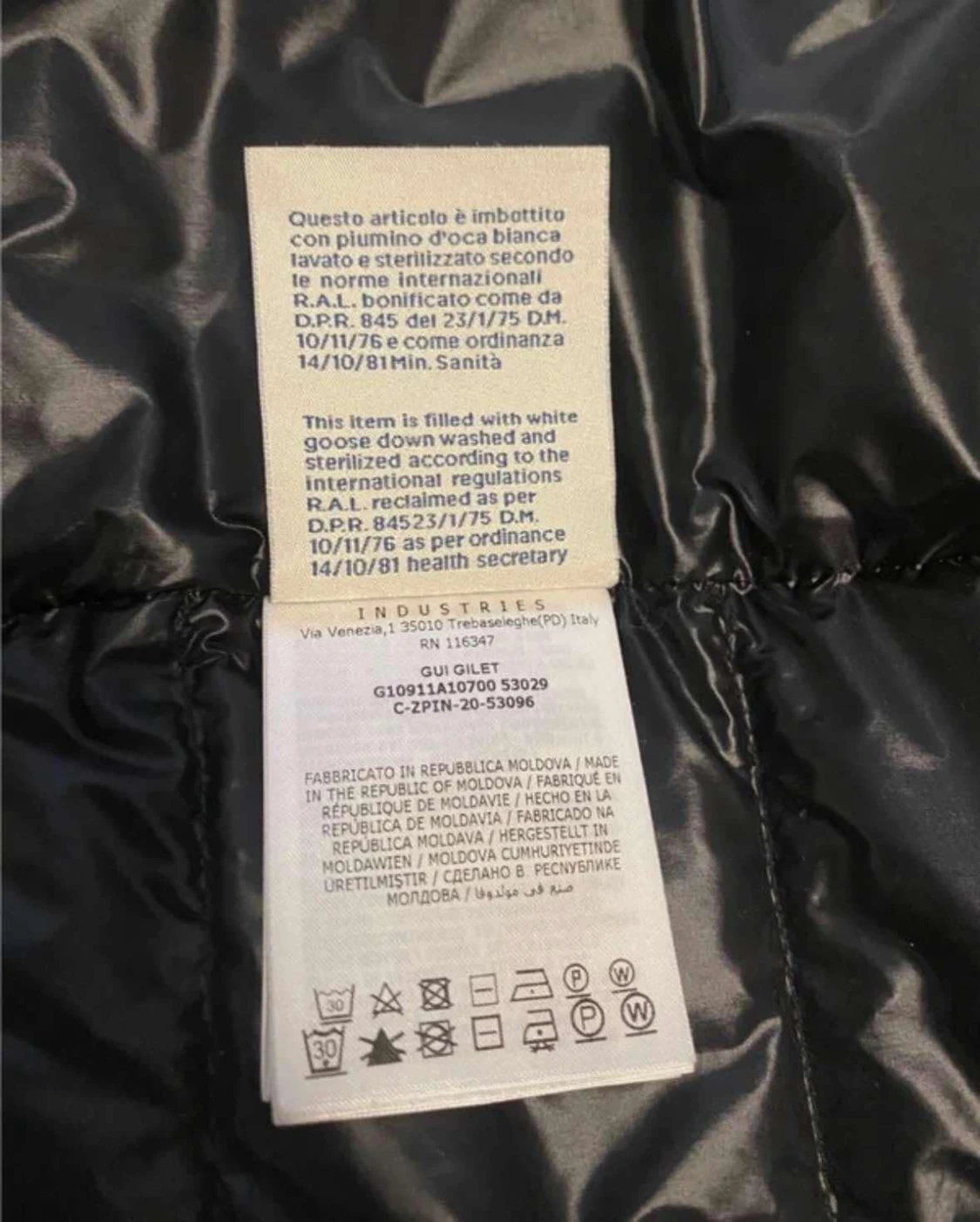 Svart dunväst från Moncler - 5