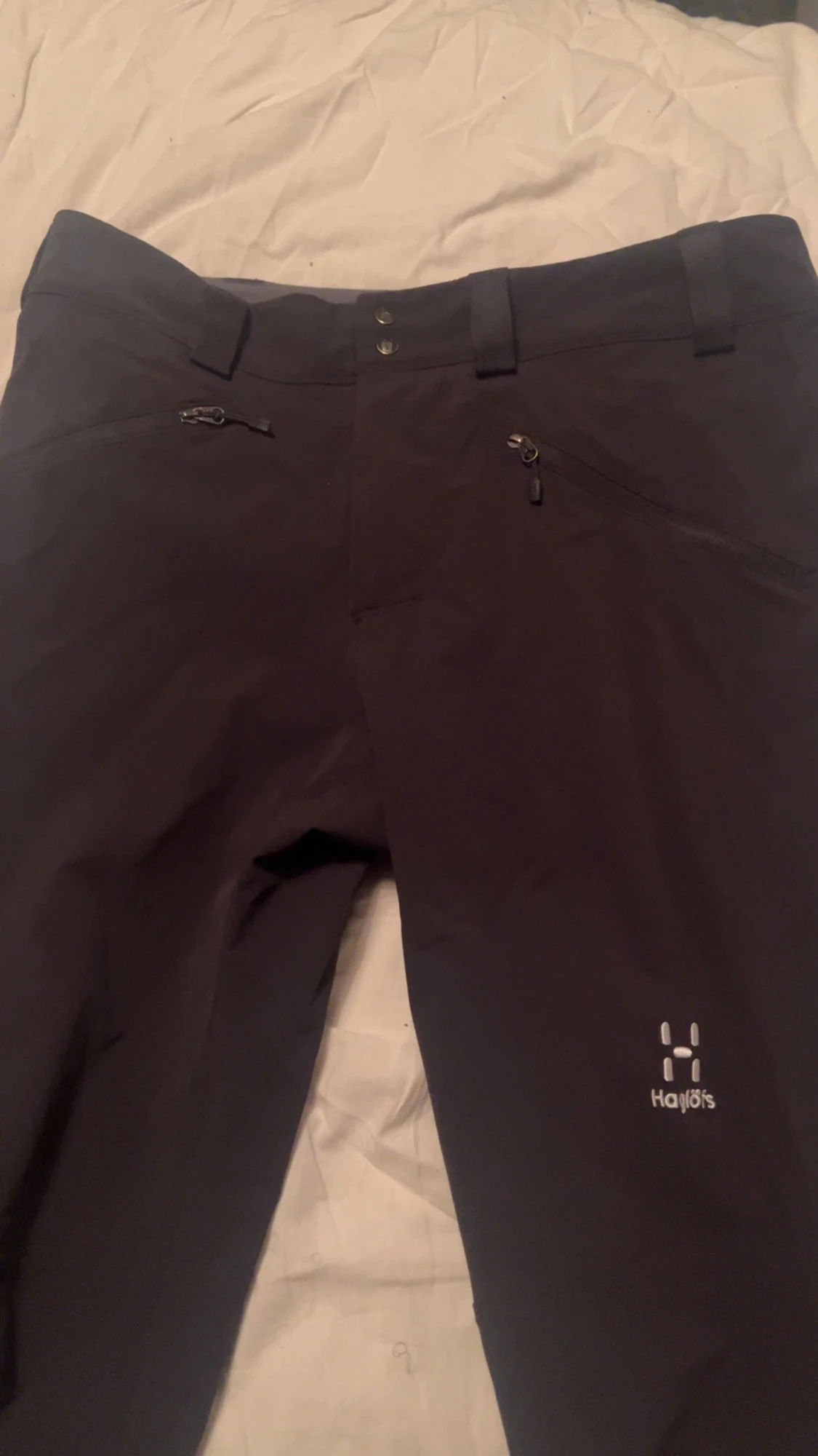 Svarta täckbyxor från Haglöfs M - 2