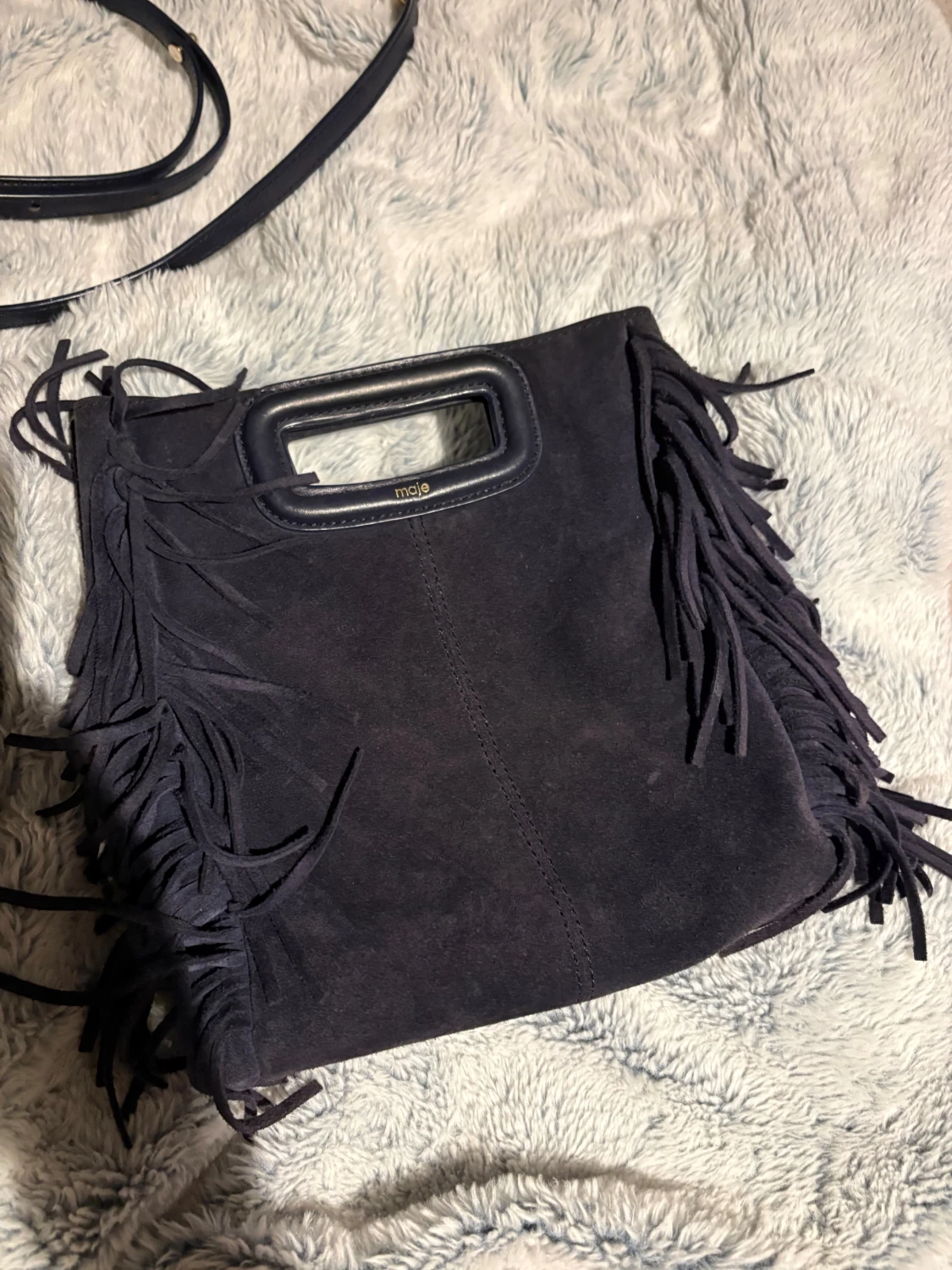 Mörkblå Maje väska