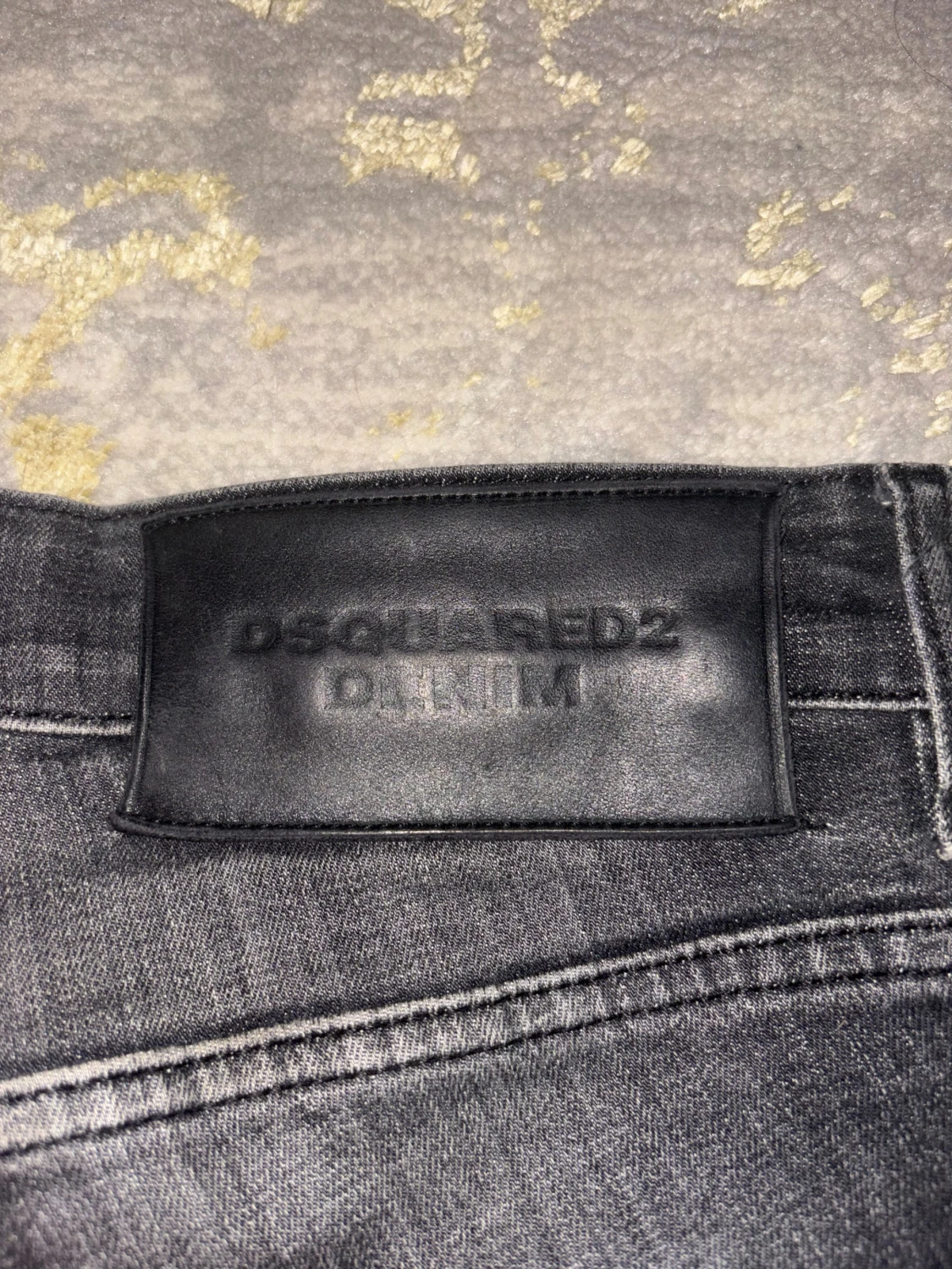 Svarta distressed jeans från Dsquared2 - 4