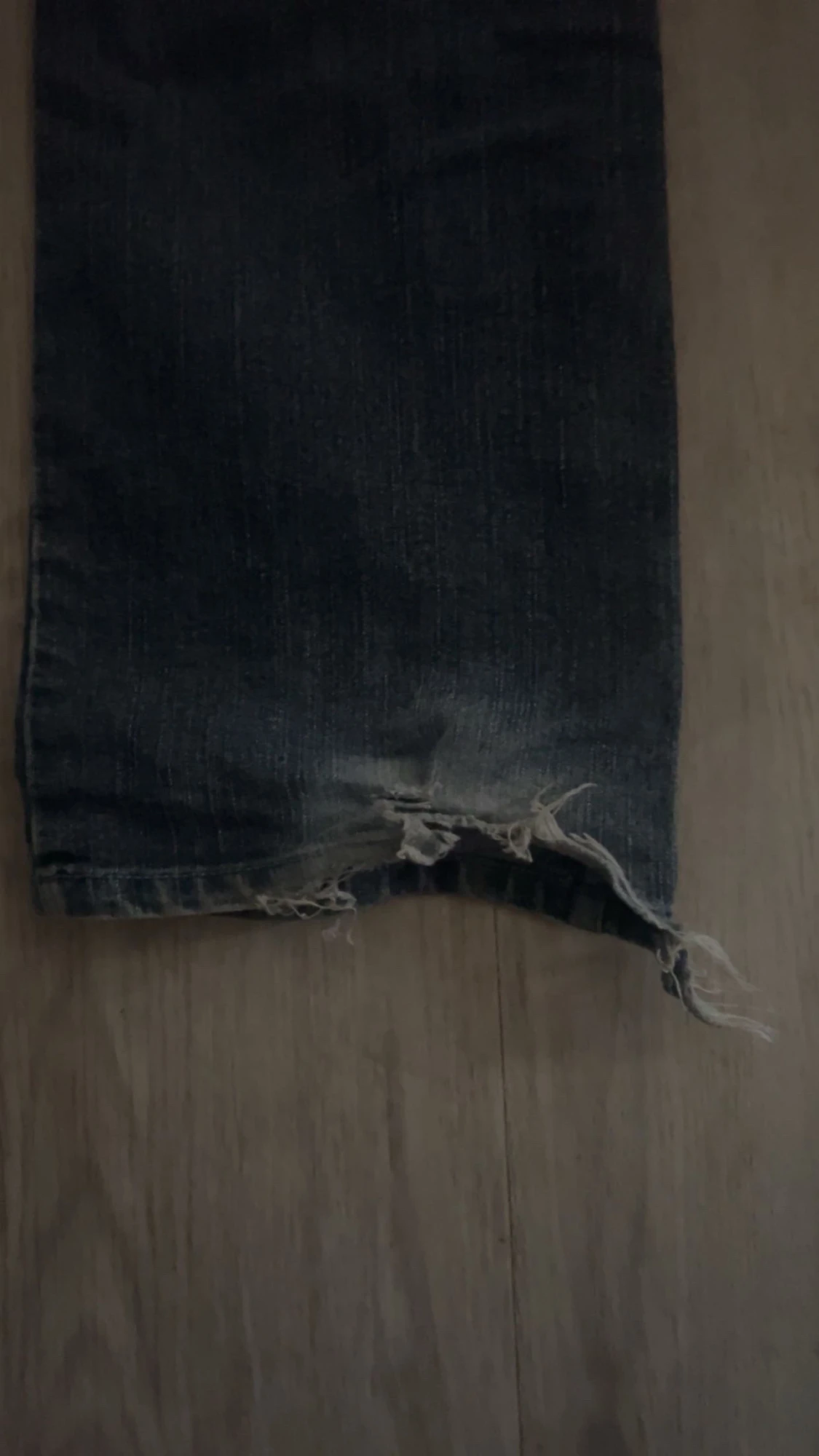 Victoria Beckham blå jeans med broderi - 3