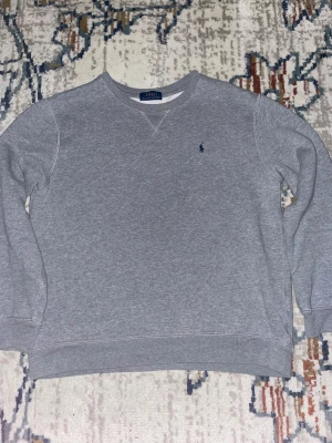 Grå sweatshirt från Polo Ralph Lauren - Snygg grå sweatshirt från Polo Ralph Lauren, inga skador