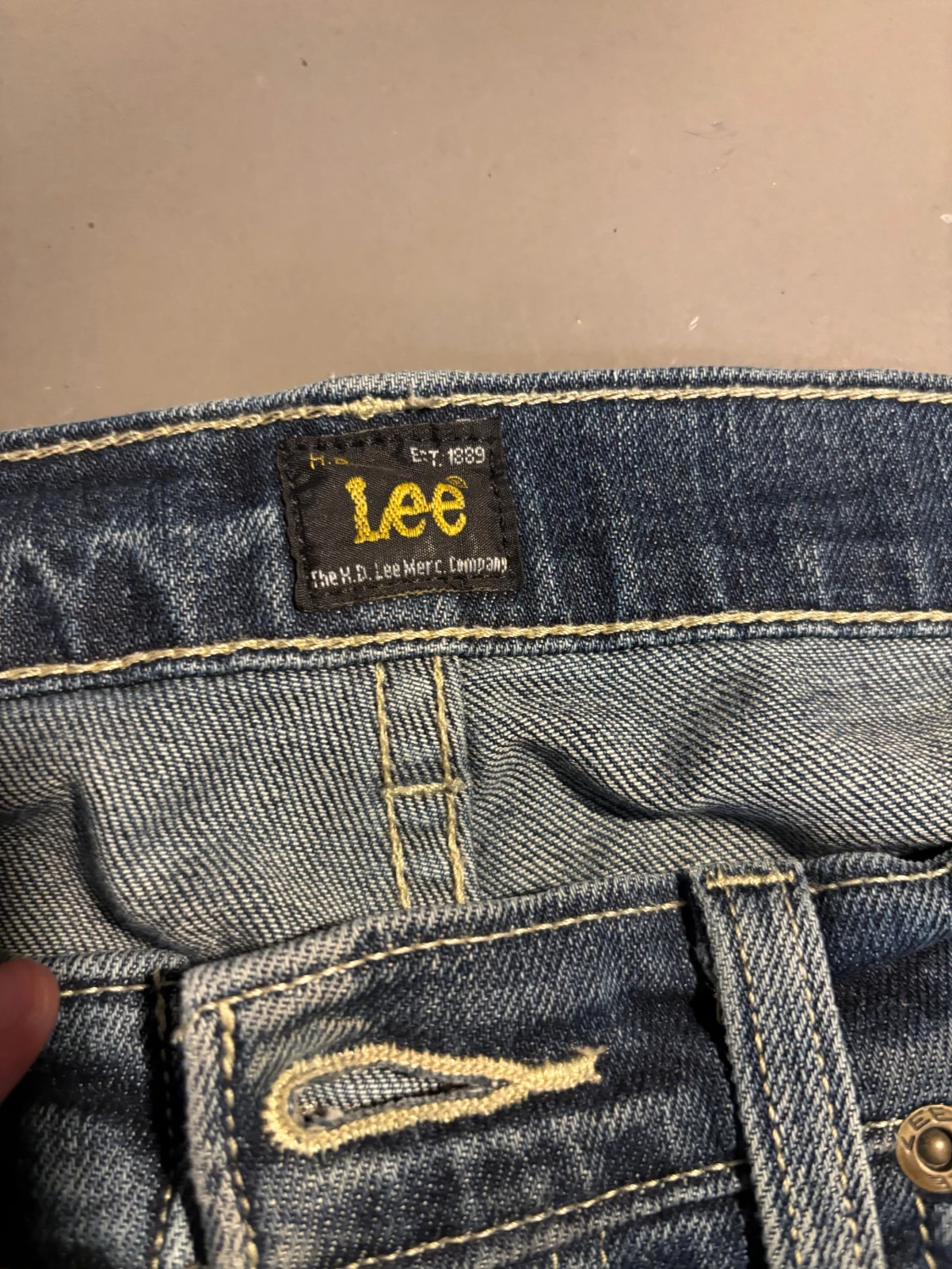 Lee Luke jeans W30 L32 blå - 2
