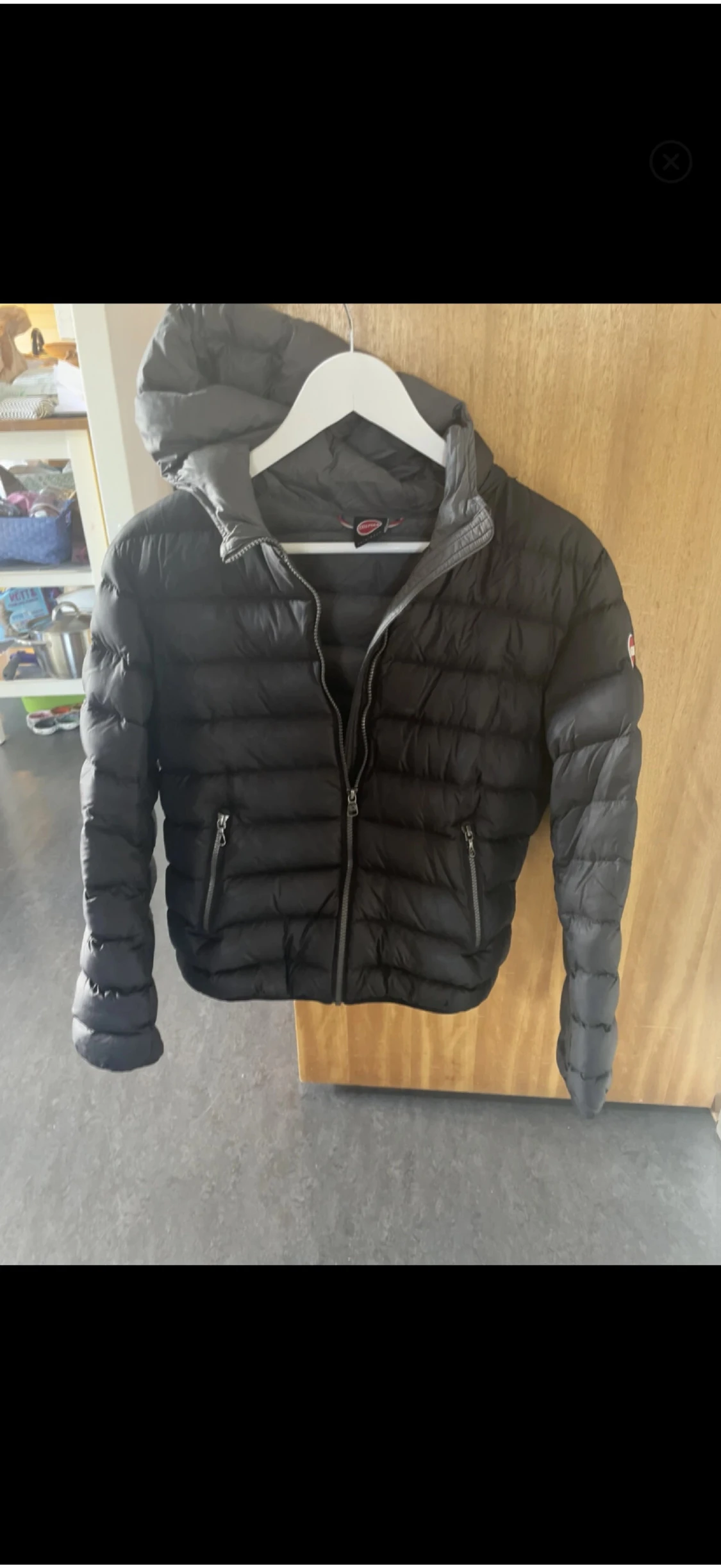 Svart pufferjacka från Colmar - 3