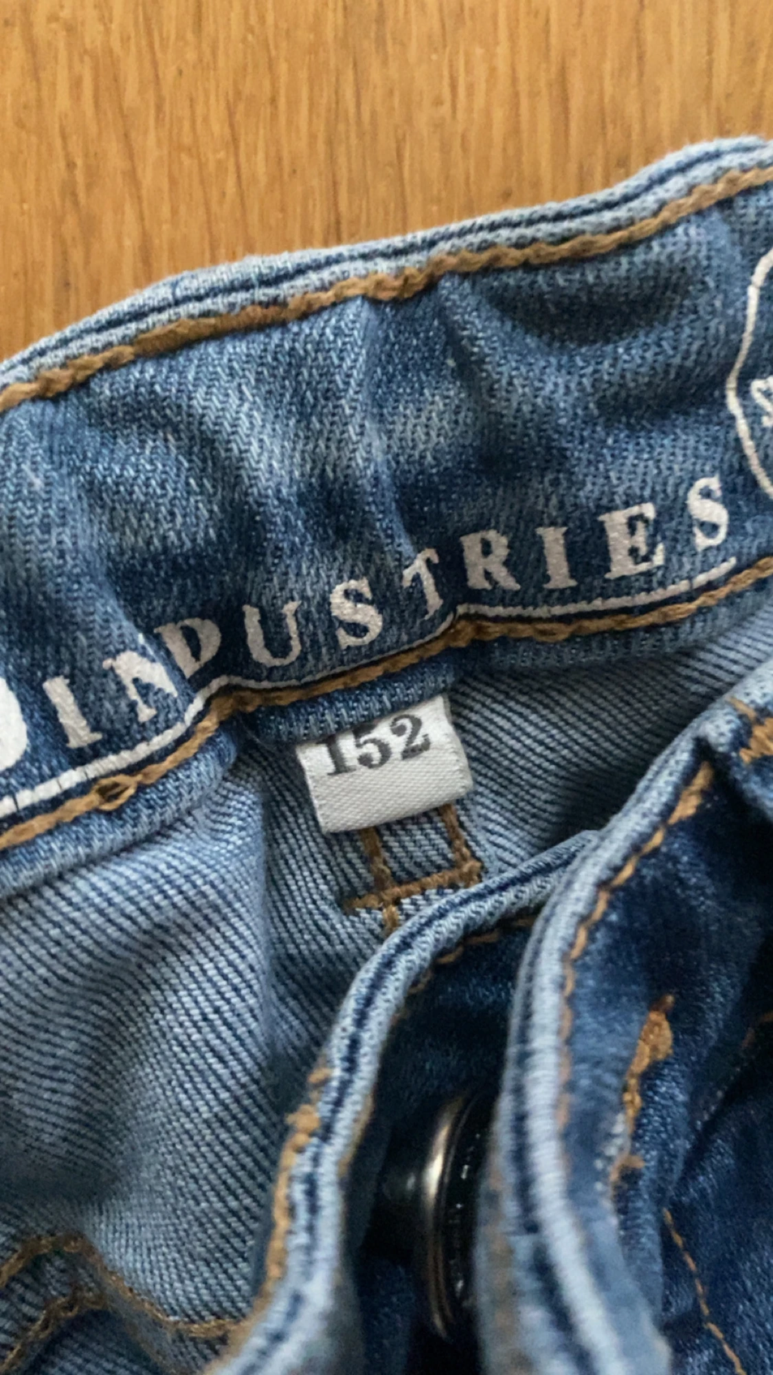 Blå bootcut jeans från Industries, 152 - 1