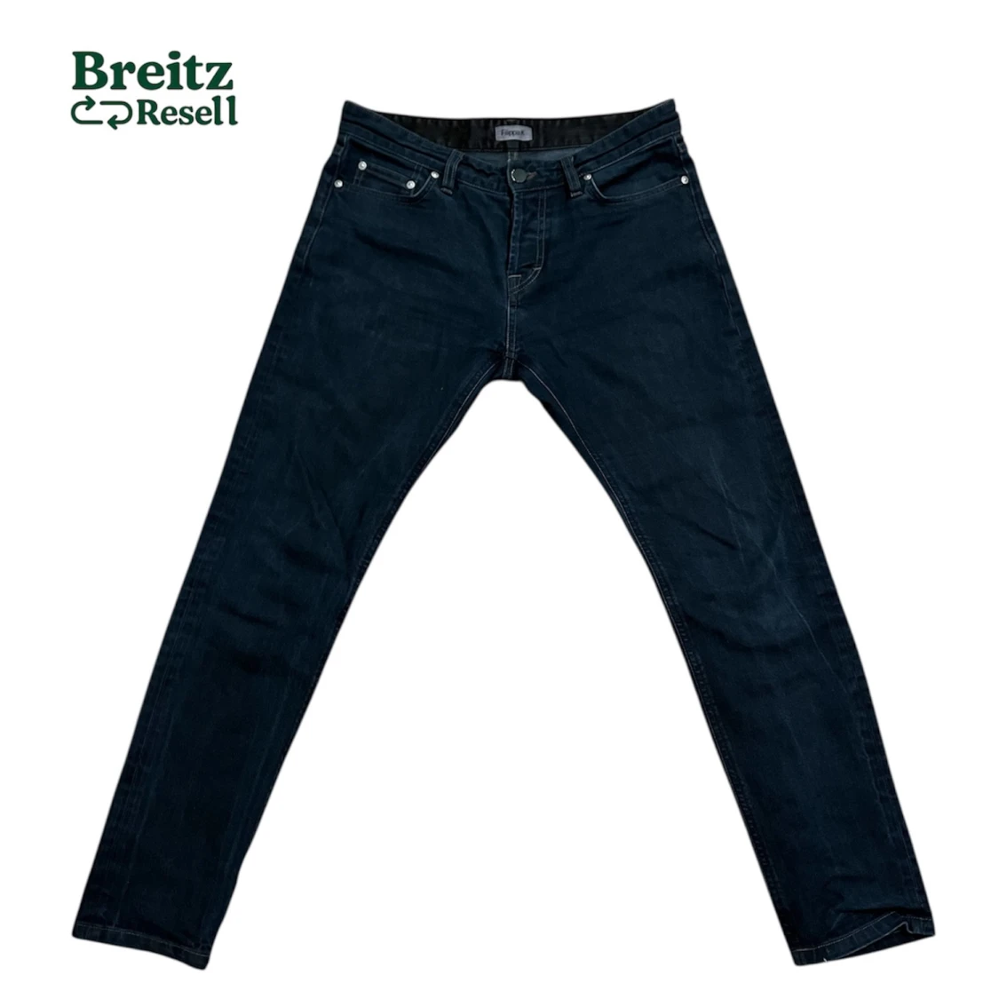 Mörkblå sim fit jeans