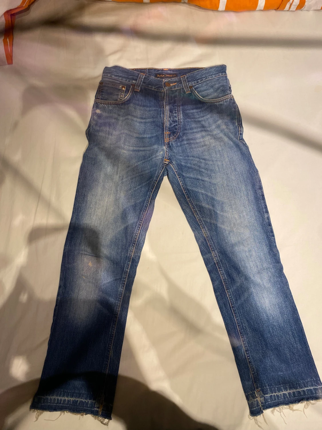 Nudie Jeans Loose Leif blå jeans W26 L30 - 5