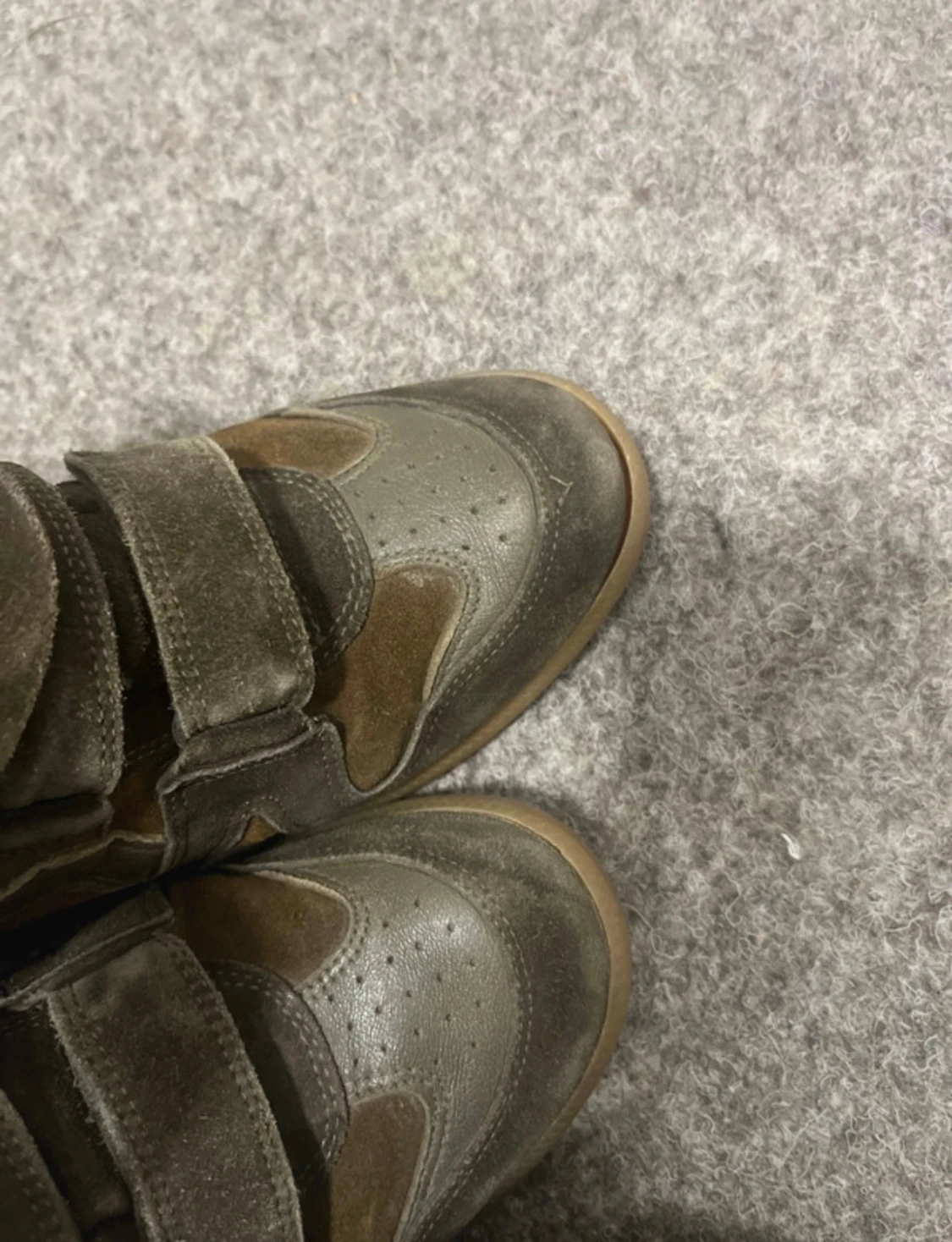 Intresse koll på Isabel marant skor bruna/khaki - 3