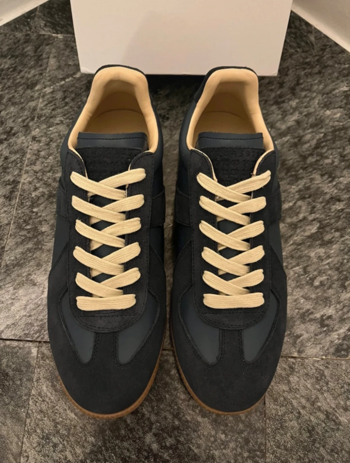 Maison Margiela gats sneakers navy - 1