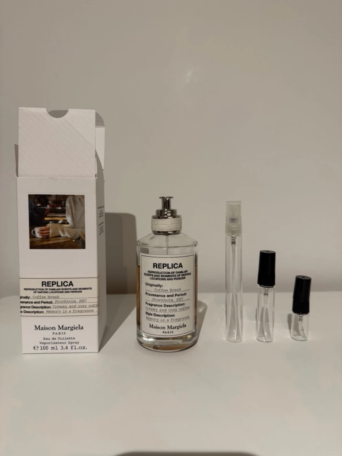 Maison Margiela Coffee Break sample