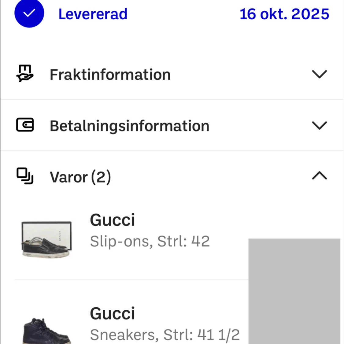 Svarta high top sneakers från Gucci - 4