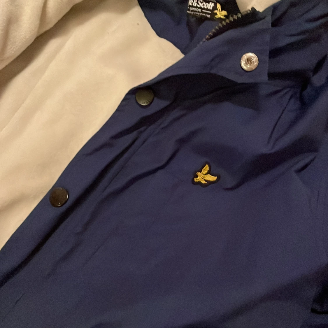 Blå parkajacka från Lyle & Scott - 4