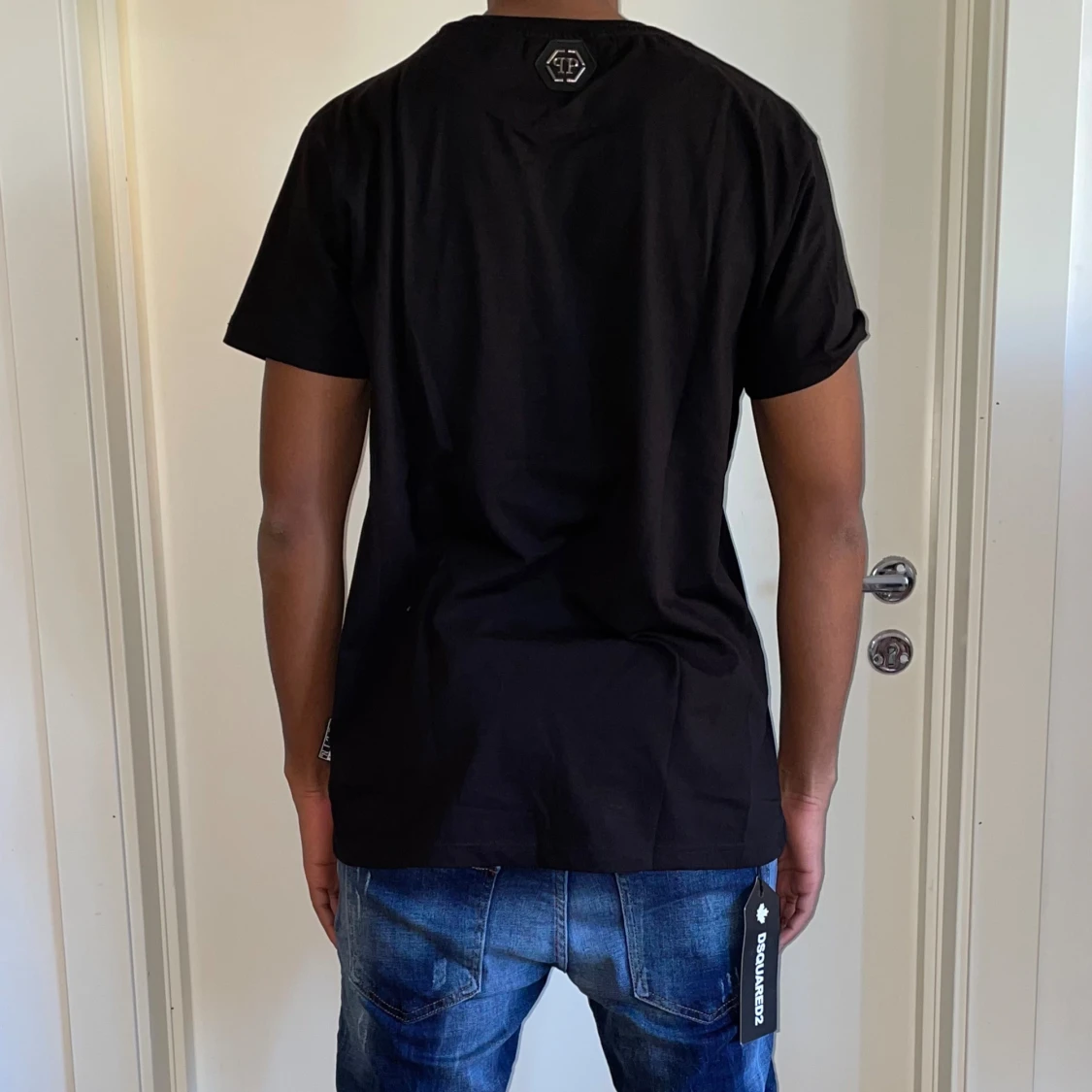 Philipp plein t shirt strl L svart - 1