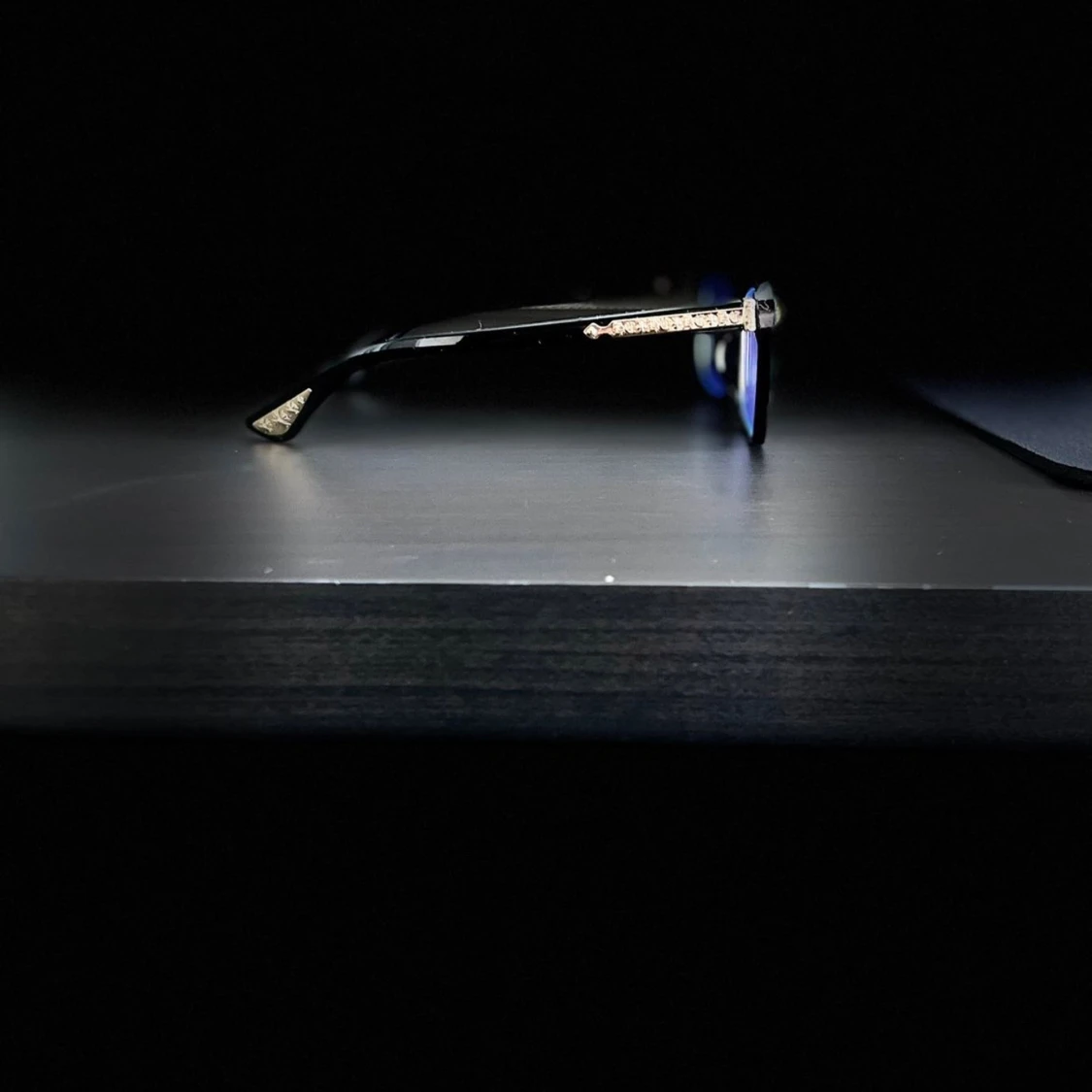 Svarta glasögon Chrome Hearts - 3