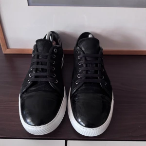 Lanvins - Säljer nu dessa extremt schyssta Lanvin cap toes i Size 8. Skorna är i väldigt bra skick utöver lite repor på tån och att sulan är blekt. Mockan är i fint skick och sulan är också det. Inget og medföljer! Cond 8/10 Snabba och enkla deals prioriteras i vanlig ordning!