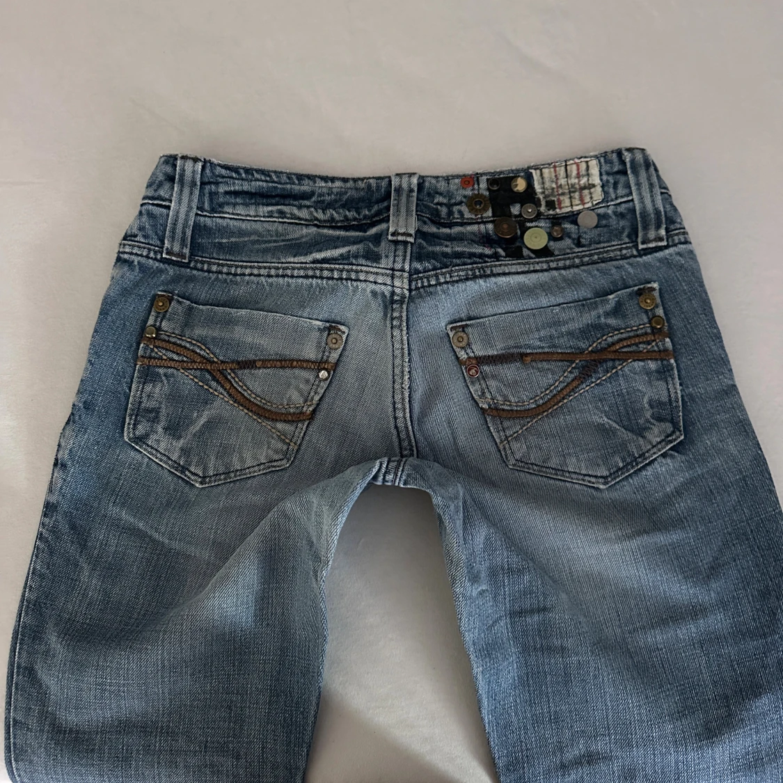 Lågmidjade jeans - 2