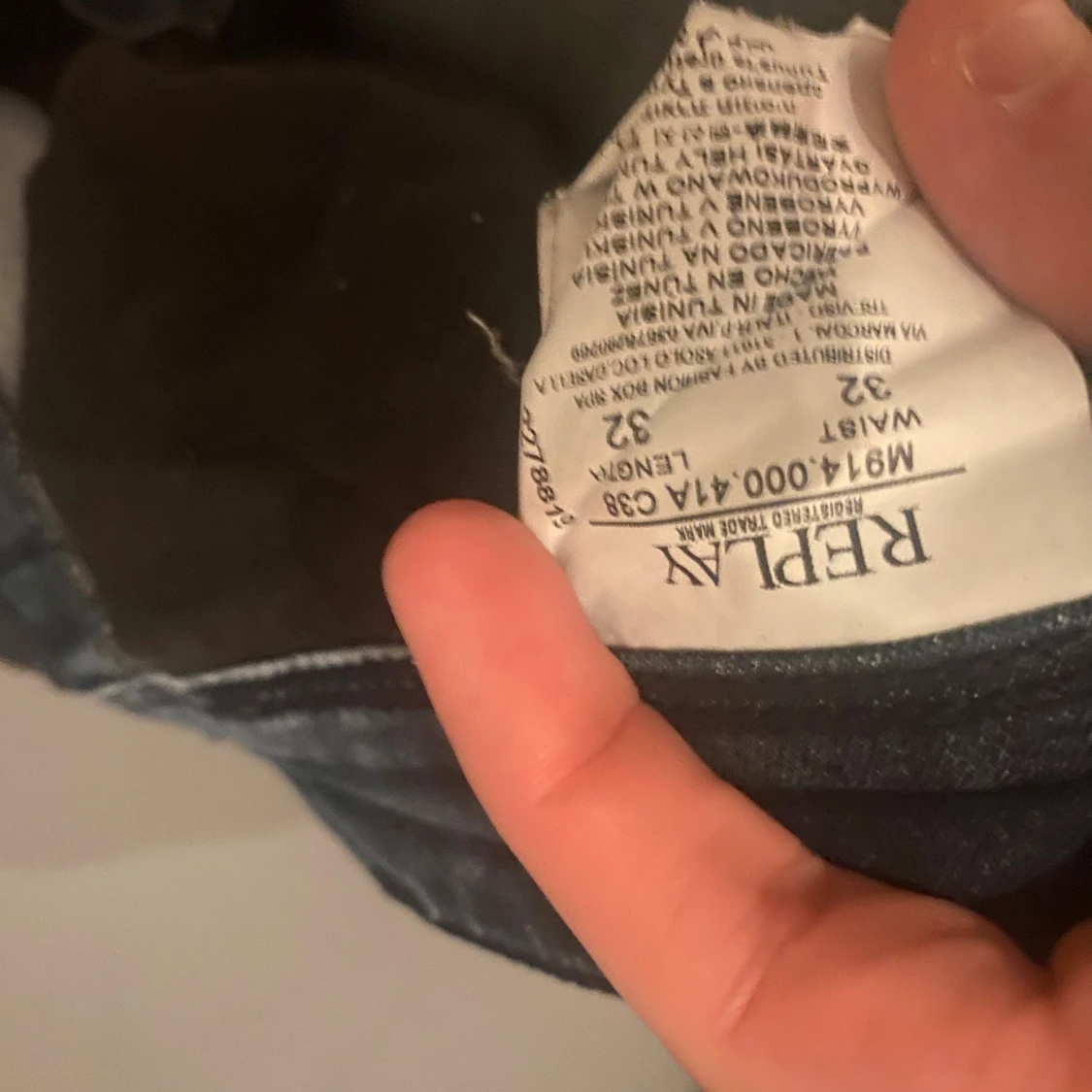 Replay anbass jeans strlk 32/32 - 2