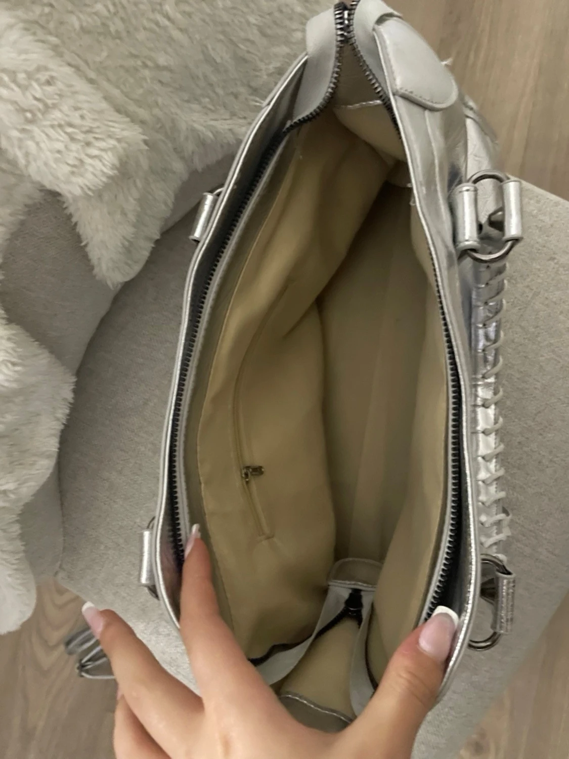  Silver axelväska - 2