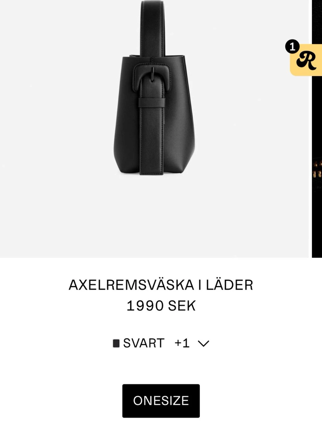 Arket läderväska  - 2