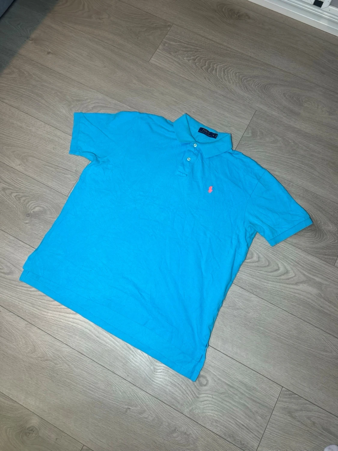 Beige rutig halsduk med raffe pikéer  - 1