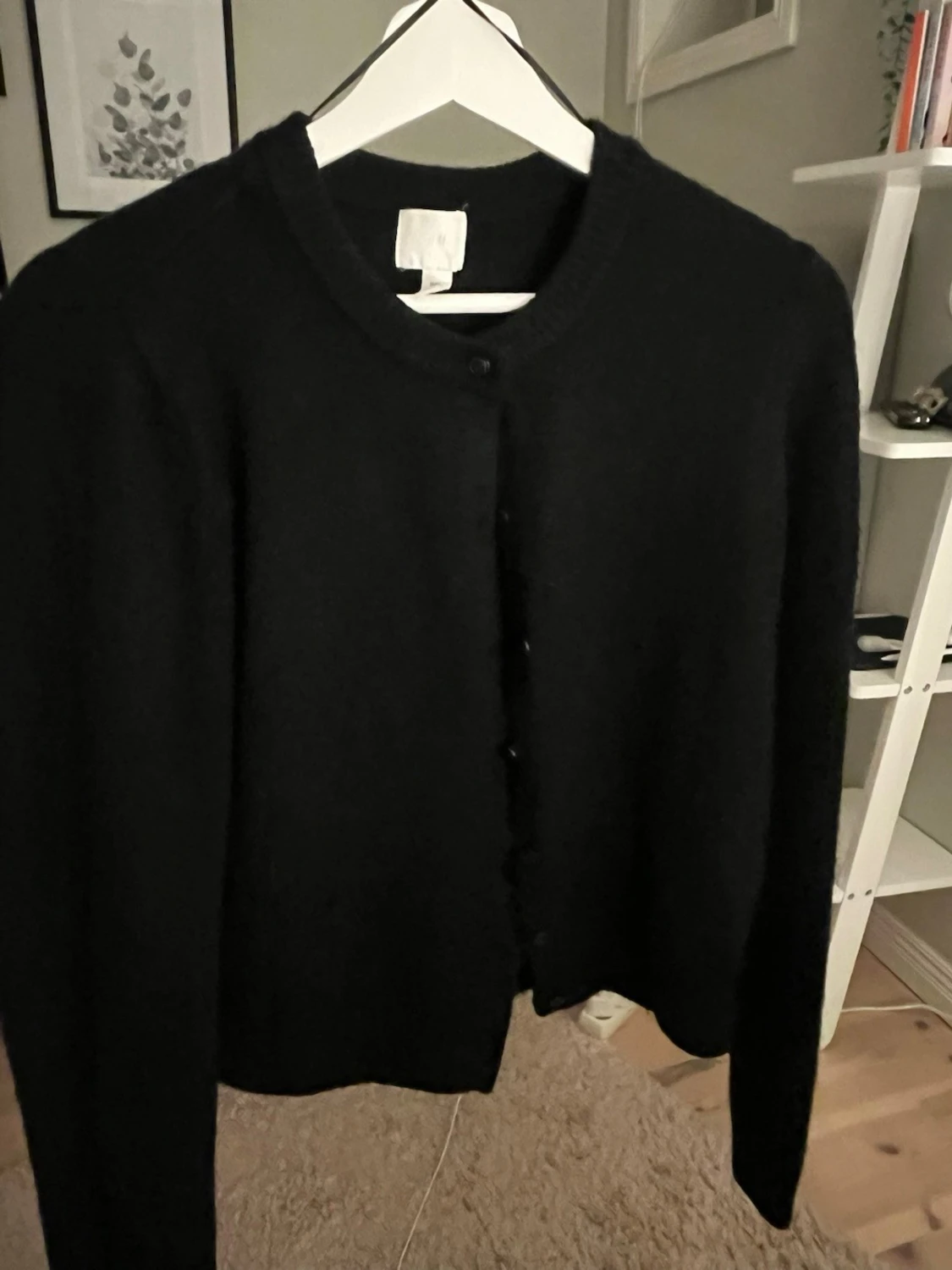 Svart kofta från H&M, storlek M - 4