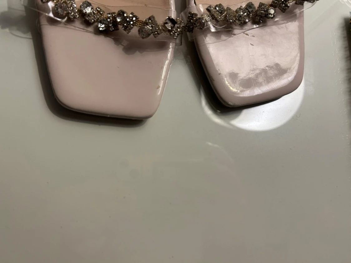  Genomskinliga klackar skor  - 4
