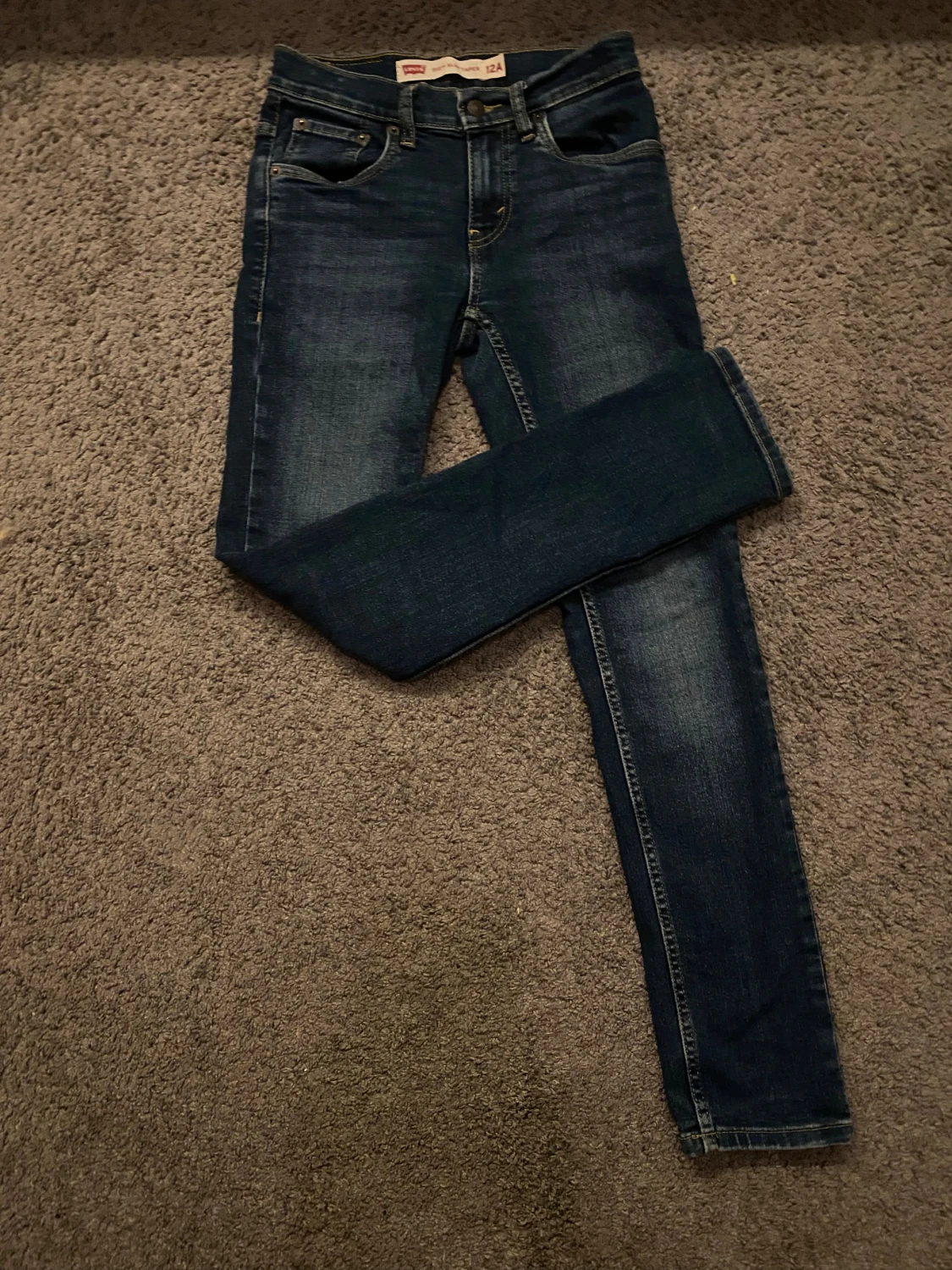 Levi's 512 Slim Taper jeans mörkblå 146/152 - 2