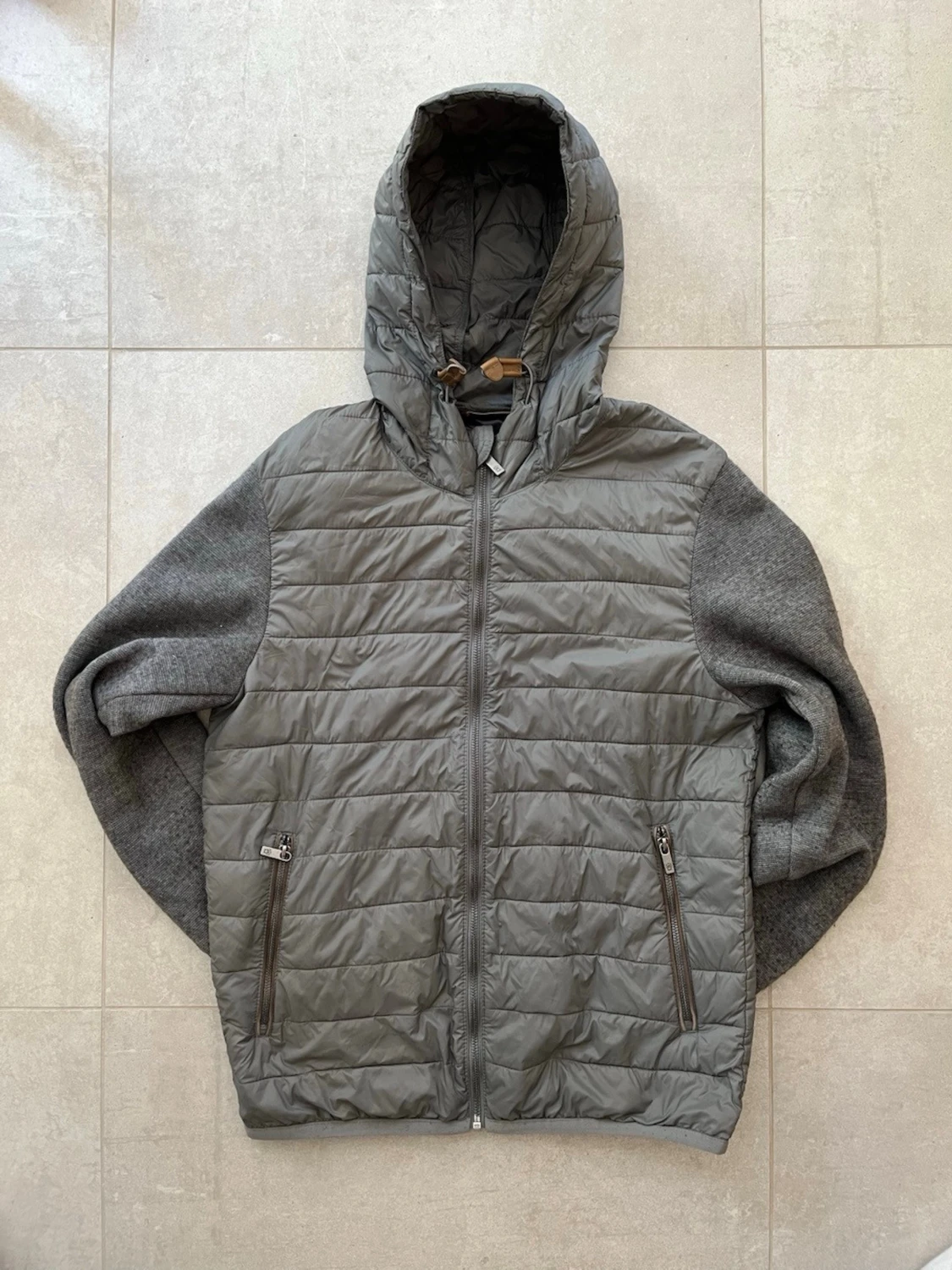 Grå cardigan jacka från Massimo Dutti - 2