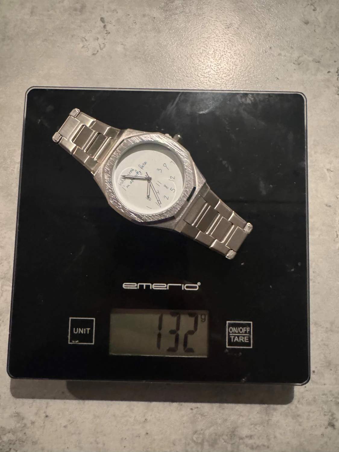 ”Who cares I’m already late” klocka - 2