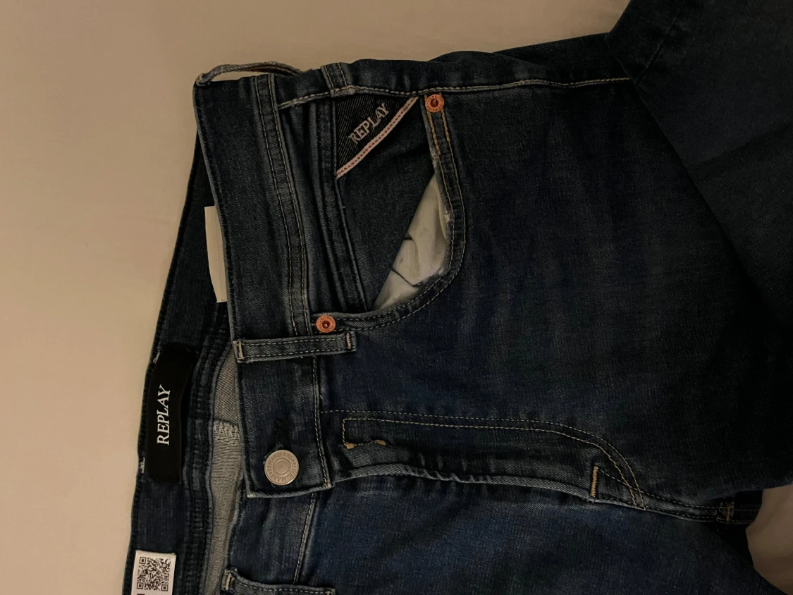 Replay Grover Hyperflex jeans blå