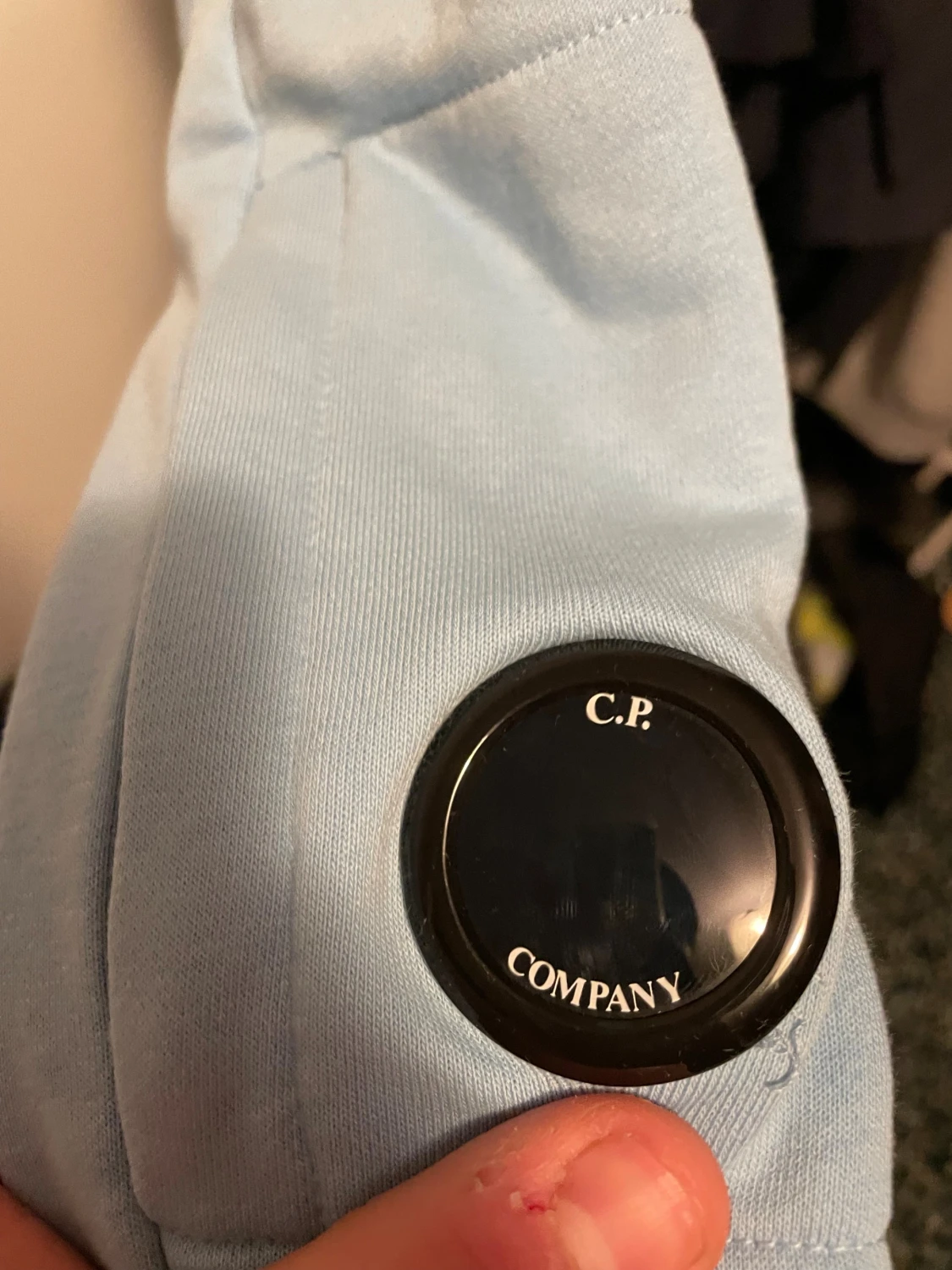 Ljusblå sweatshirt från C.P. Company - 3