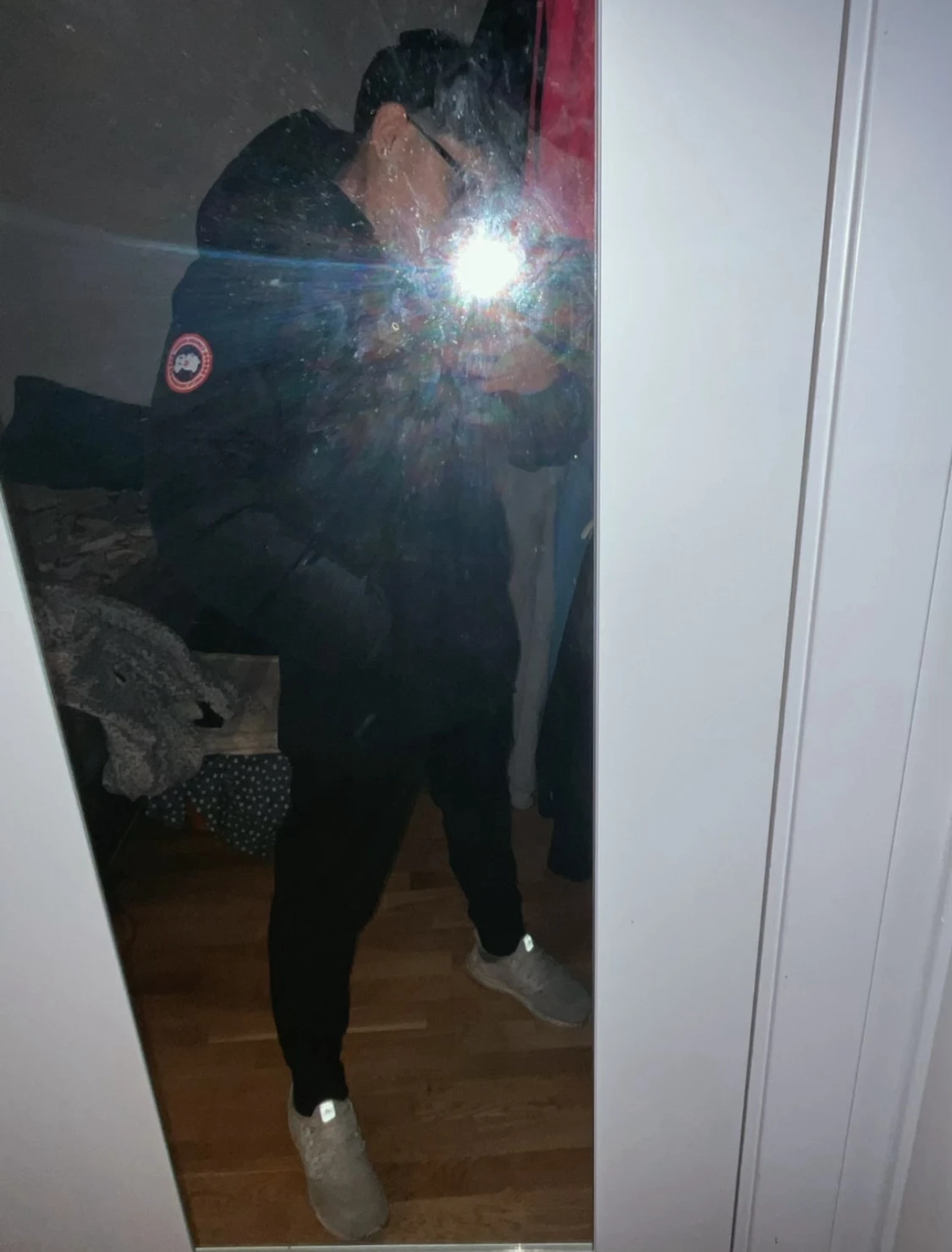 Svart pufferjacka från Canada Goose XS - 5