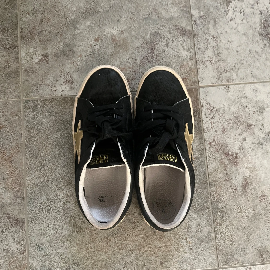 Svarta sneakers Le Temps des Cerises - 1