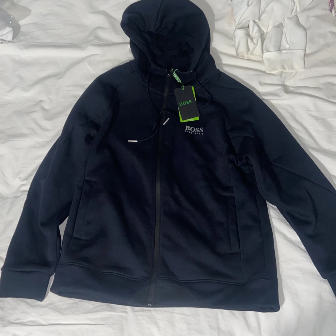 Svart hoodie från Hugo Boss