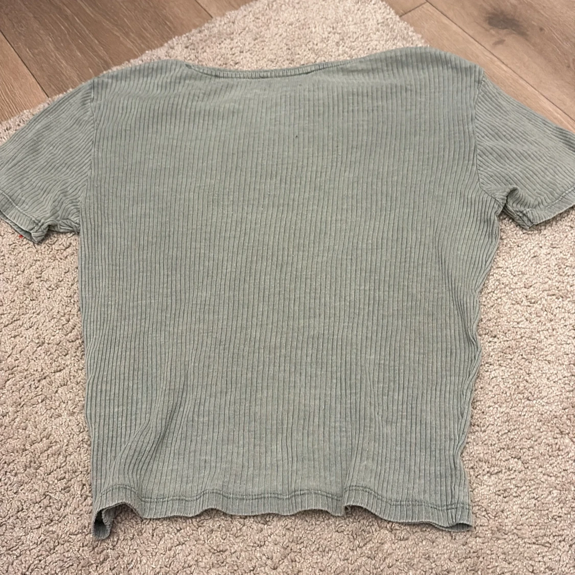 Ribbad grön topp från Primark XS - 1