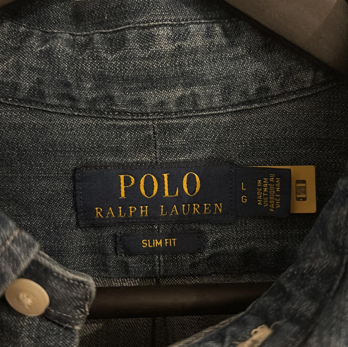 Ralph Lauren jeansskjorta - 1