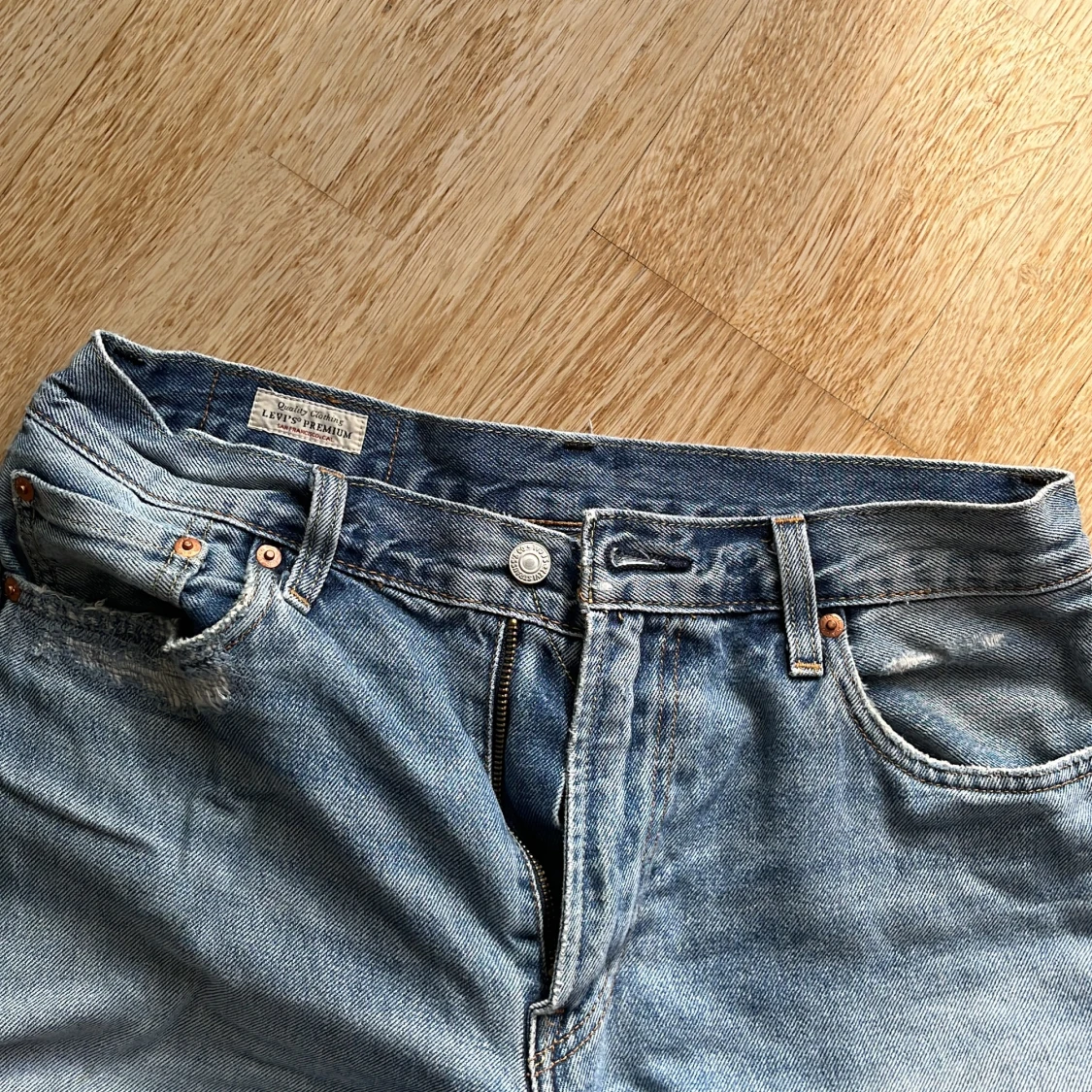 Levi's 551 ljusblå jeans straight fit - 1