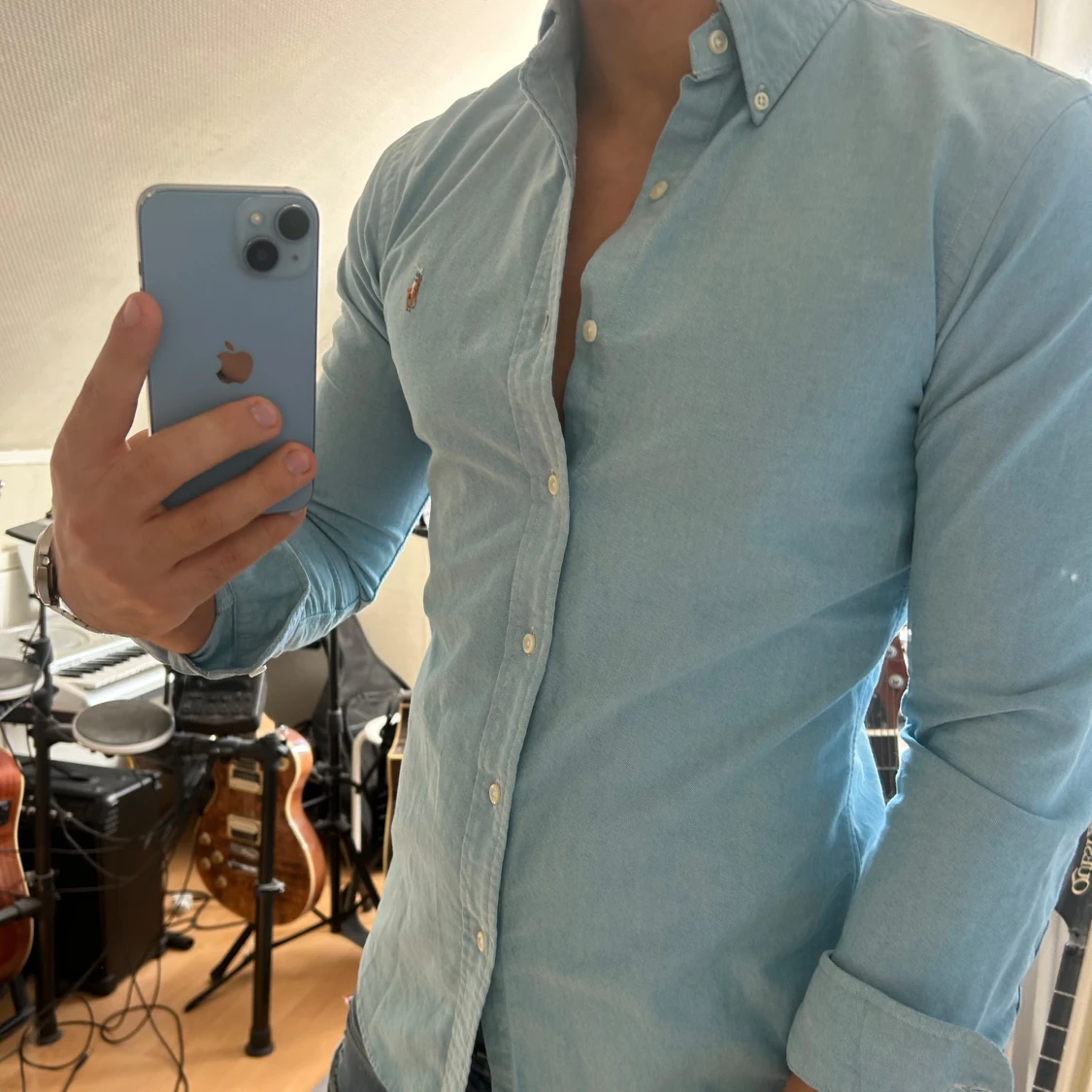 Ljusblå skjorta från Ralph Lauren - 2