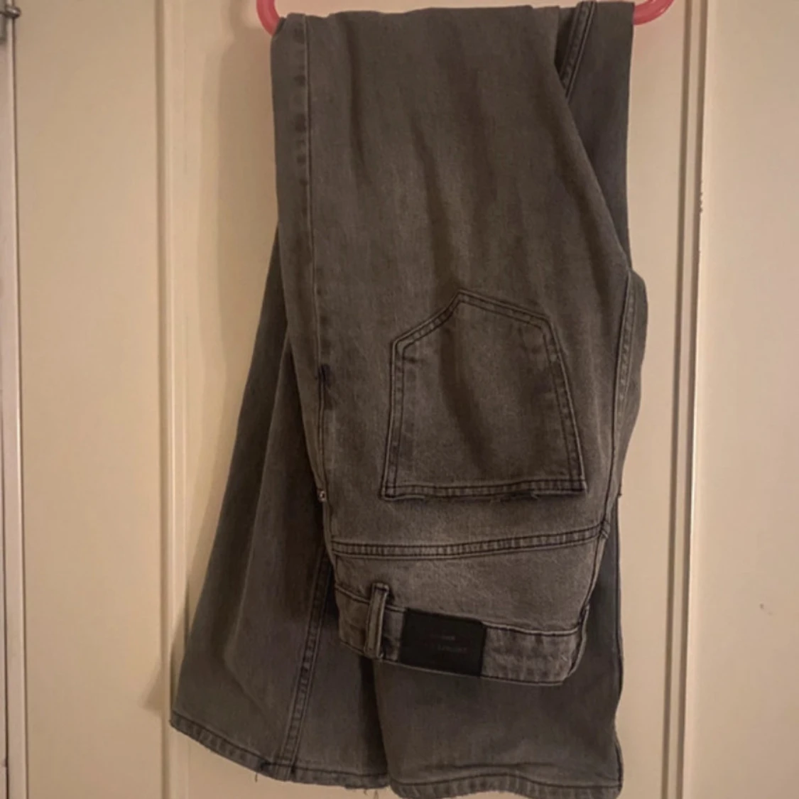 Grå bootcut jeans - 1