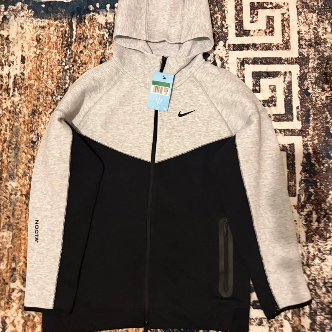 Nike NOCTA hoodie svart/grå - 1