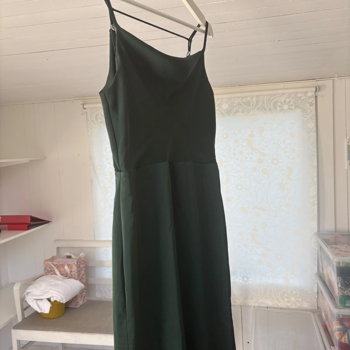 Mörkgrön balklänning - 1