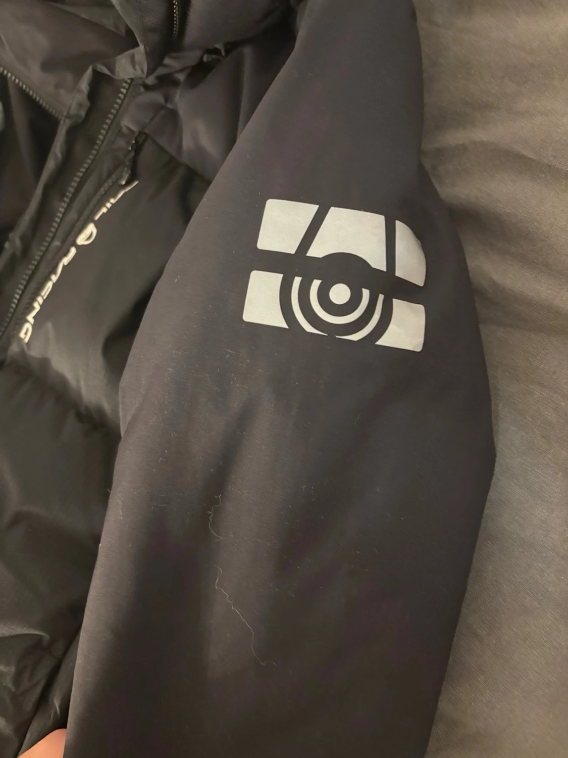 Svart sail racing pufferjacka  - 3