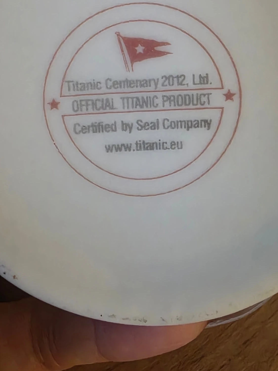 Titanic mugg - 1